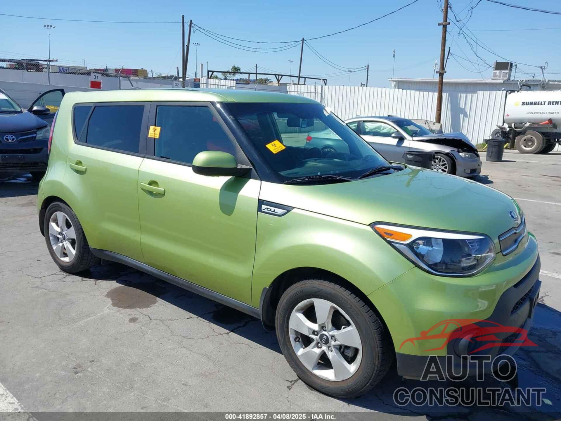 KIA SOUL 2018 - KNDJN2A29J7904357