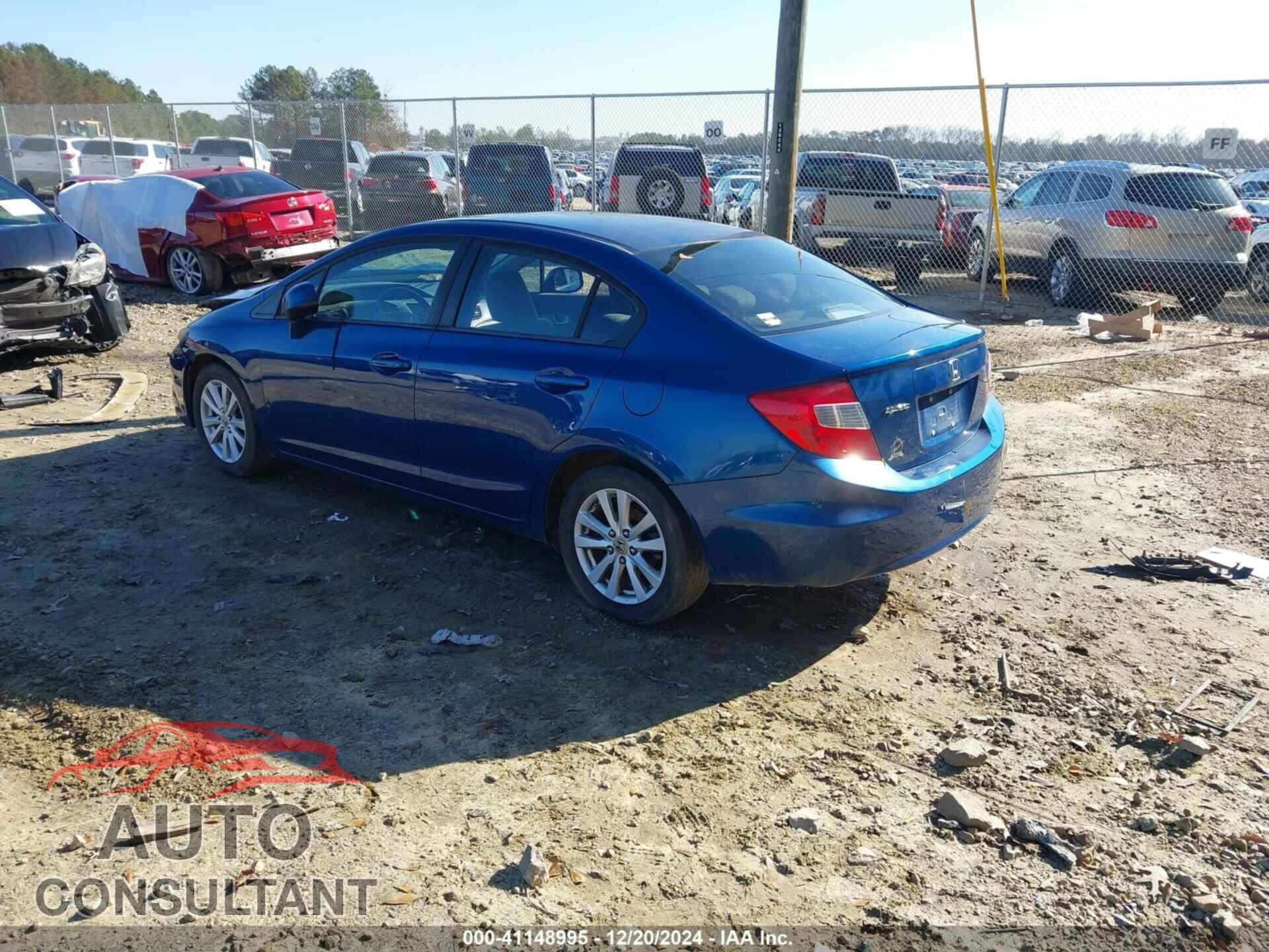 HONDA CIVIC 2012 - 19XFB2F82CE059009