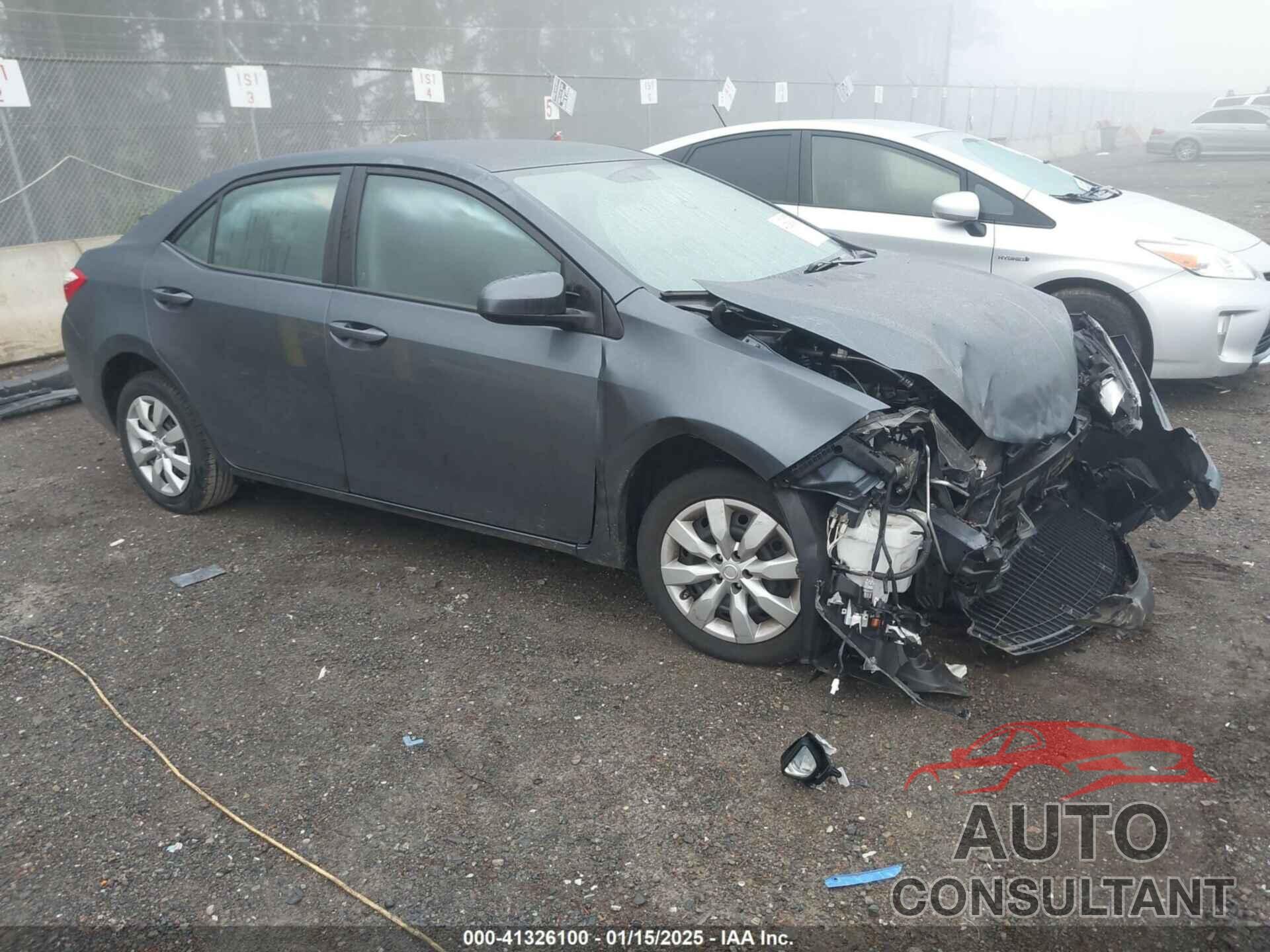 TOYOTA COROLLA 2016 - 2T1BURHE9GC678621