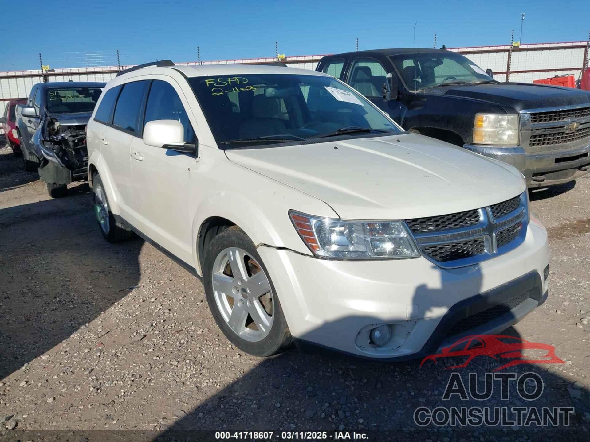 DODGE JOURNEY 2012 - 3C4PDCBG0CT331098