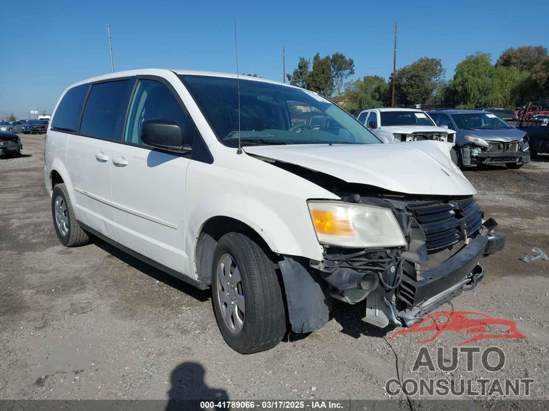 DODGE GRAND CARAVAN 2010 - 2D4RN4DE9AR117723