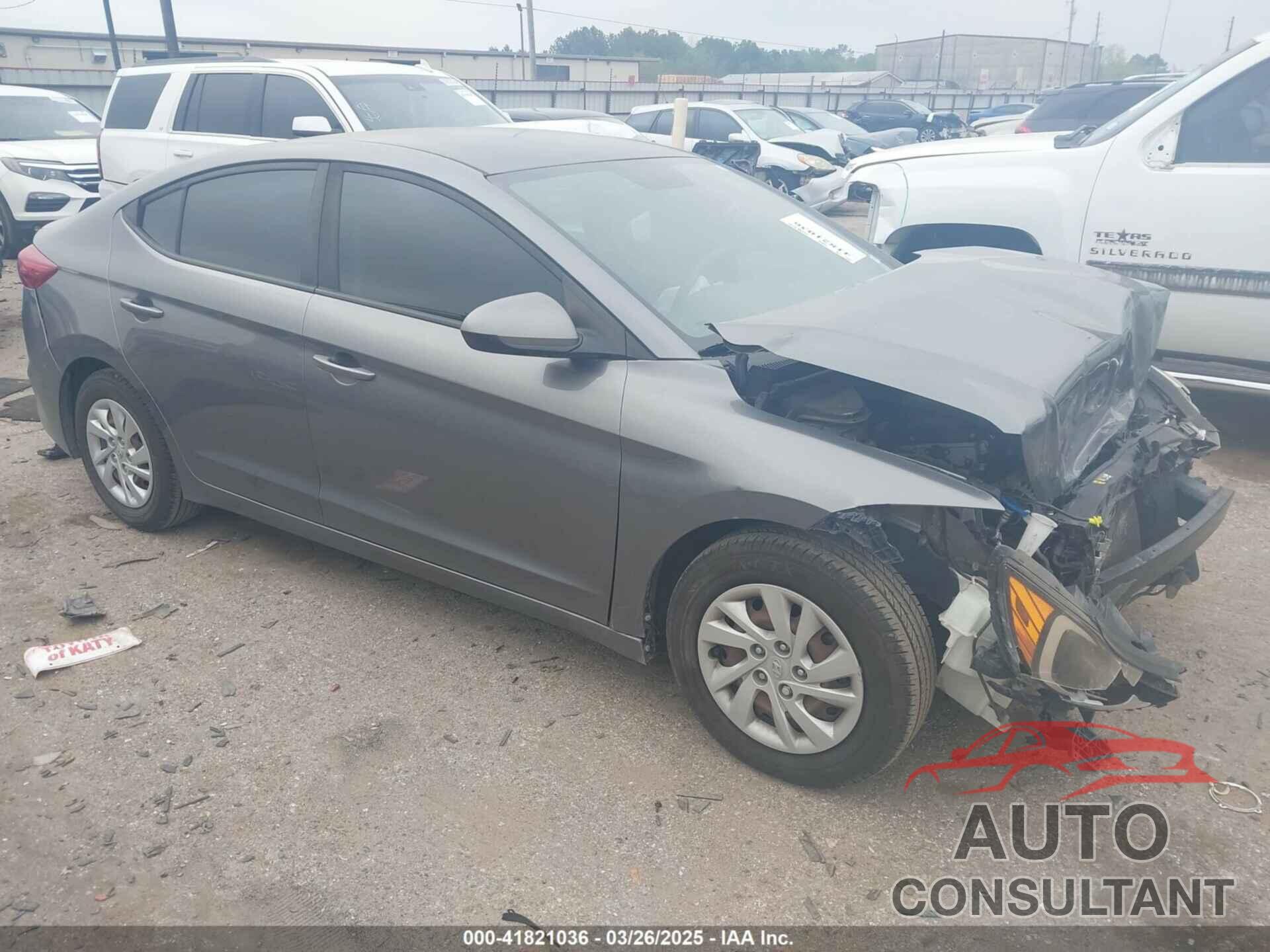 HYUNDAI ELANTRA 2018 - 5NPD74LF9JH350235