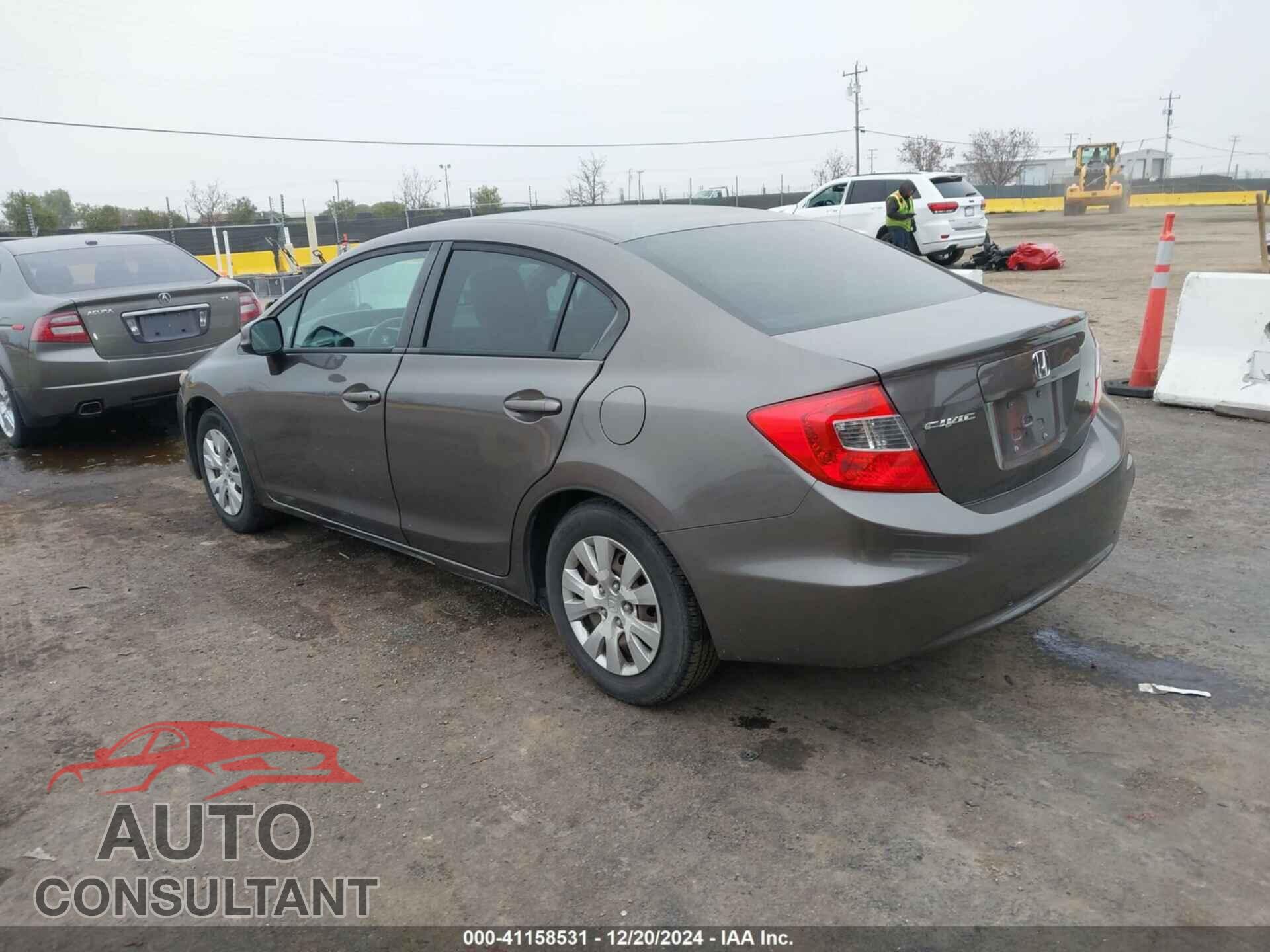 HONDA CIVIC SDN 2012 - 19XFB2F57CE307020