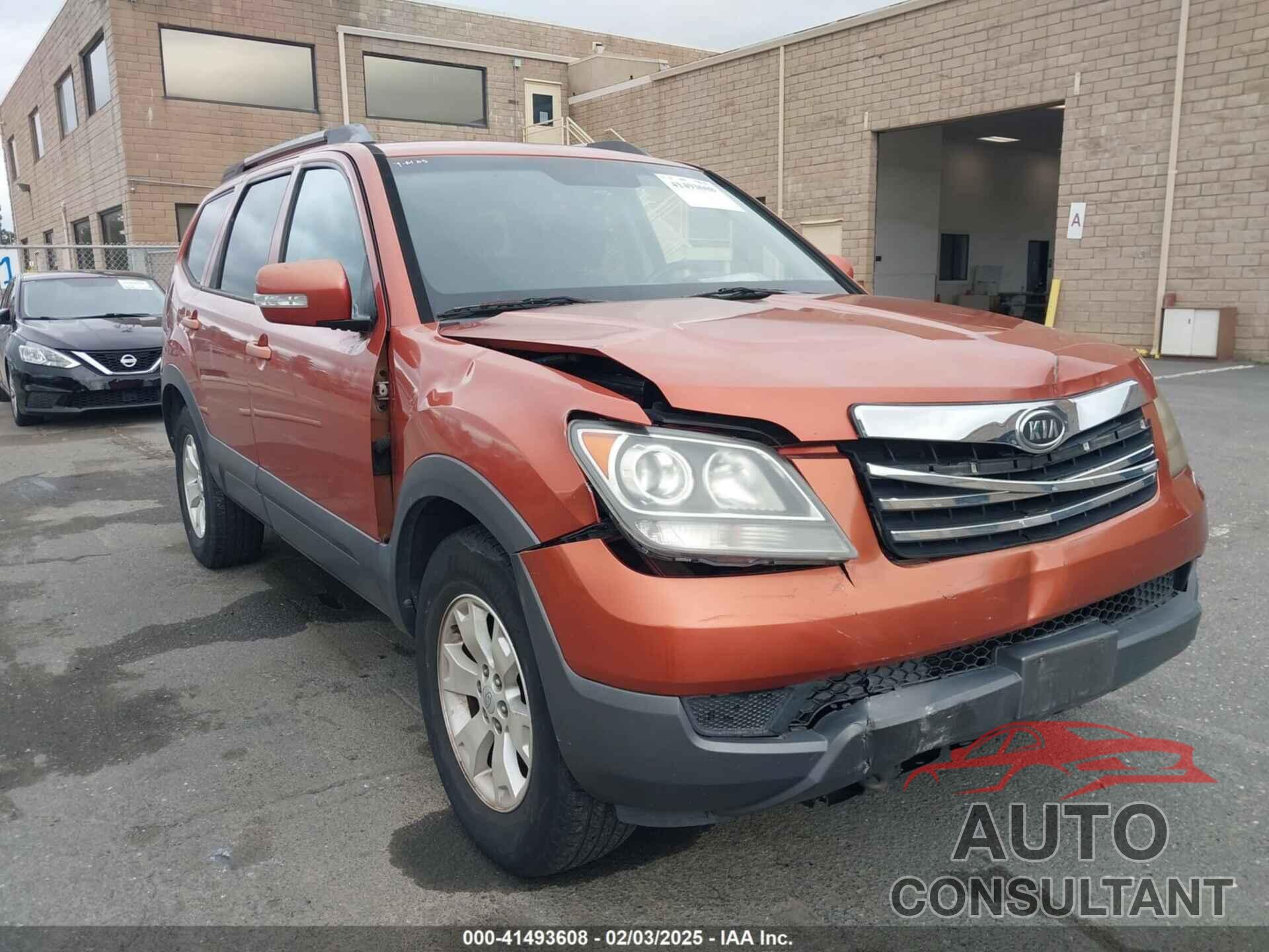 KIA BORREGO 2009 - KNDJJ741595027076