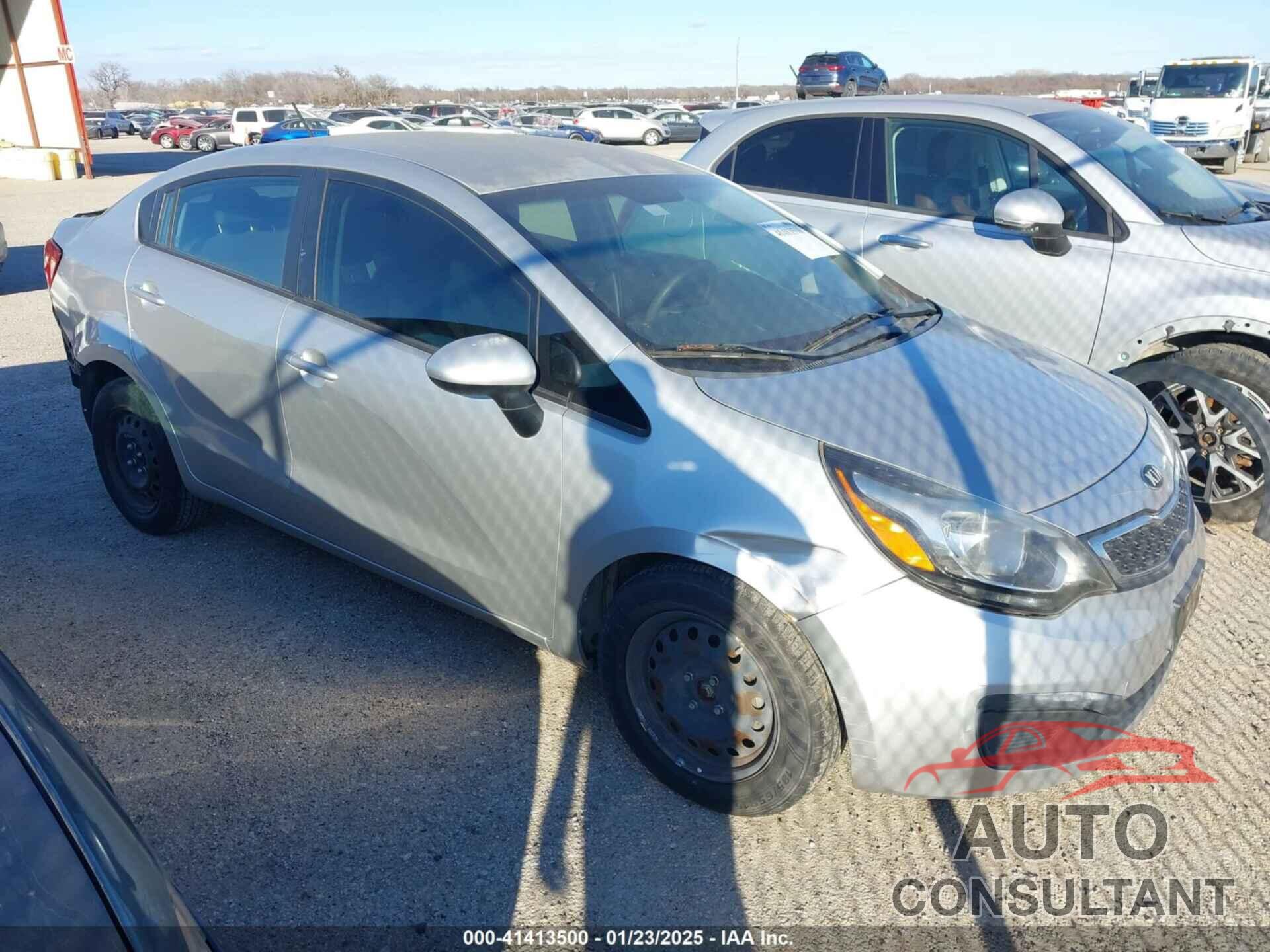 KIA RIO 2013 - KNADM4A3XD6176804