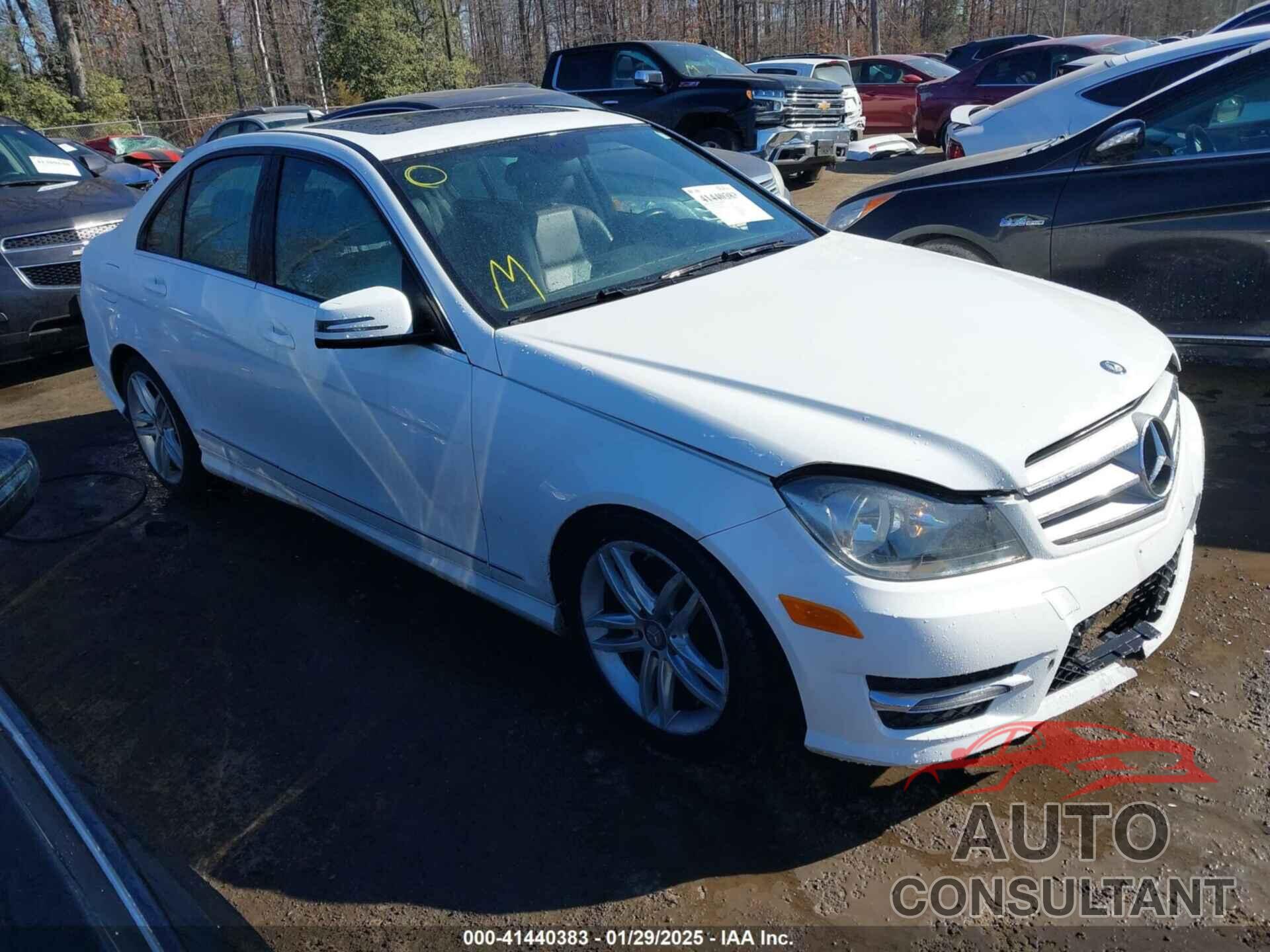 MERCEDES-BENZ C 300 2013 - WDDGF8AB6DR288450