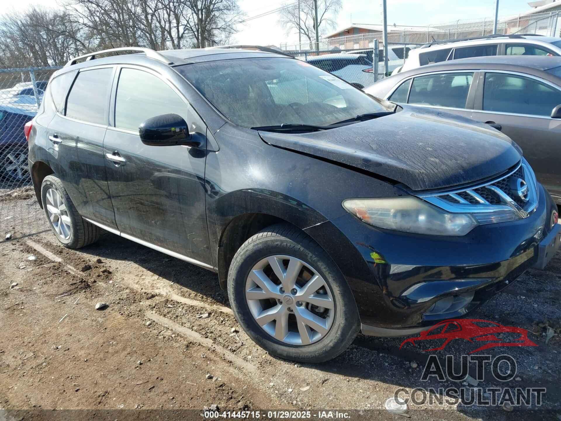 NISSAN MURANO 2013 - JN8AZ1MW5DW320372