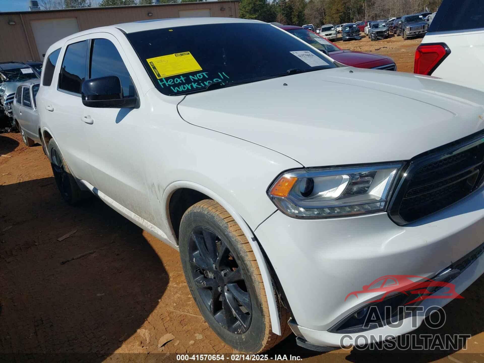 DODGE DURANGO 2018 - 1C4RDHAG3JC114824