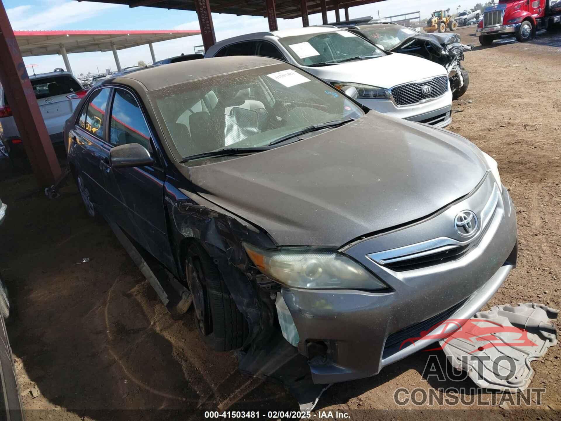 TOYOTA CAMRY HYBRID 2011 - 4T1BB3EK9BU141073