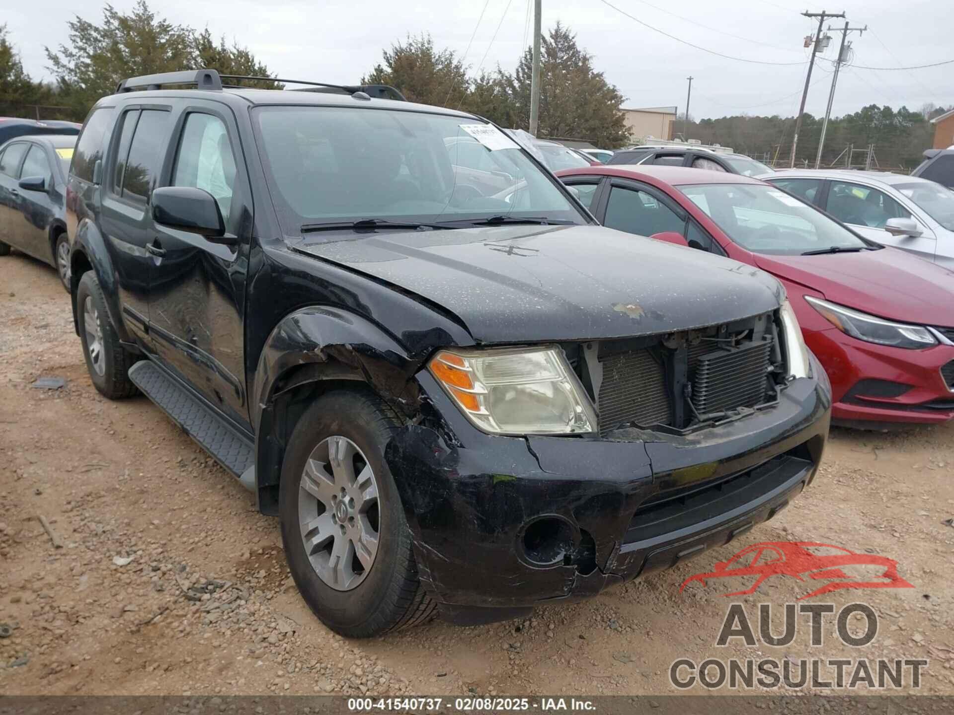 NISSAN PATHFINDER 2010 - 5N1AR1NB7AC622374