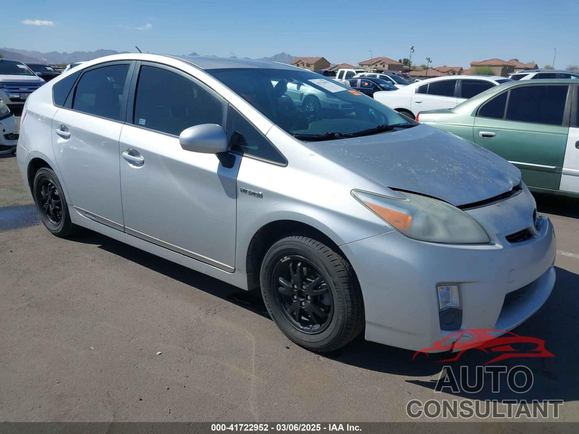 TOYOTA PRIUS 2011 - JTDKN3DU7B0297344
