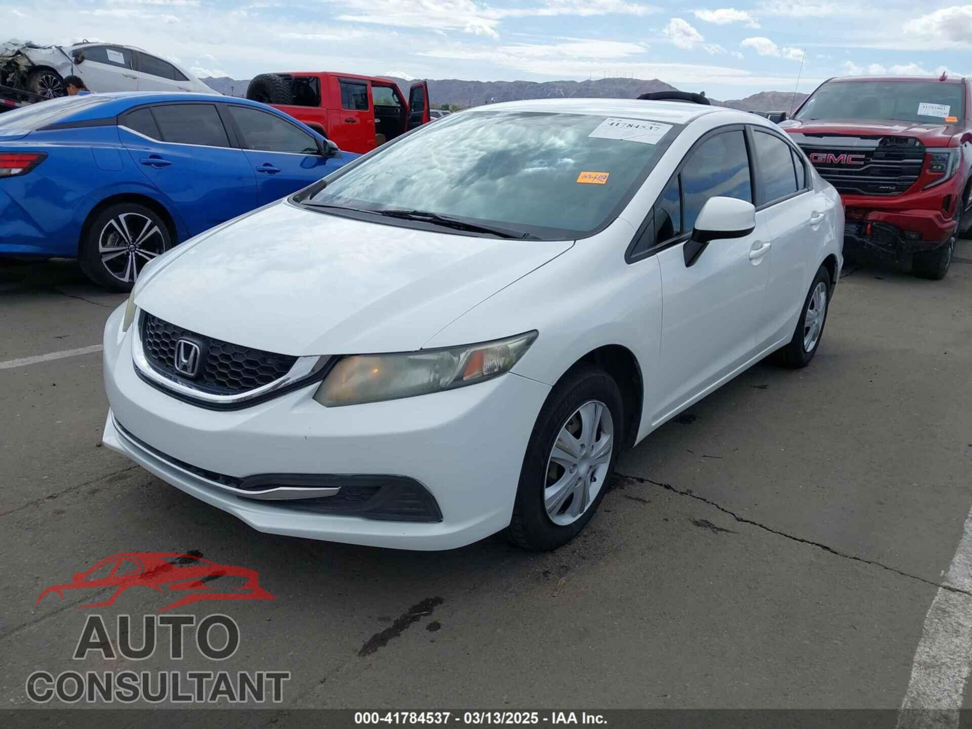 HONDA CIVIC 2013 - 19XFB2F58DE093155