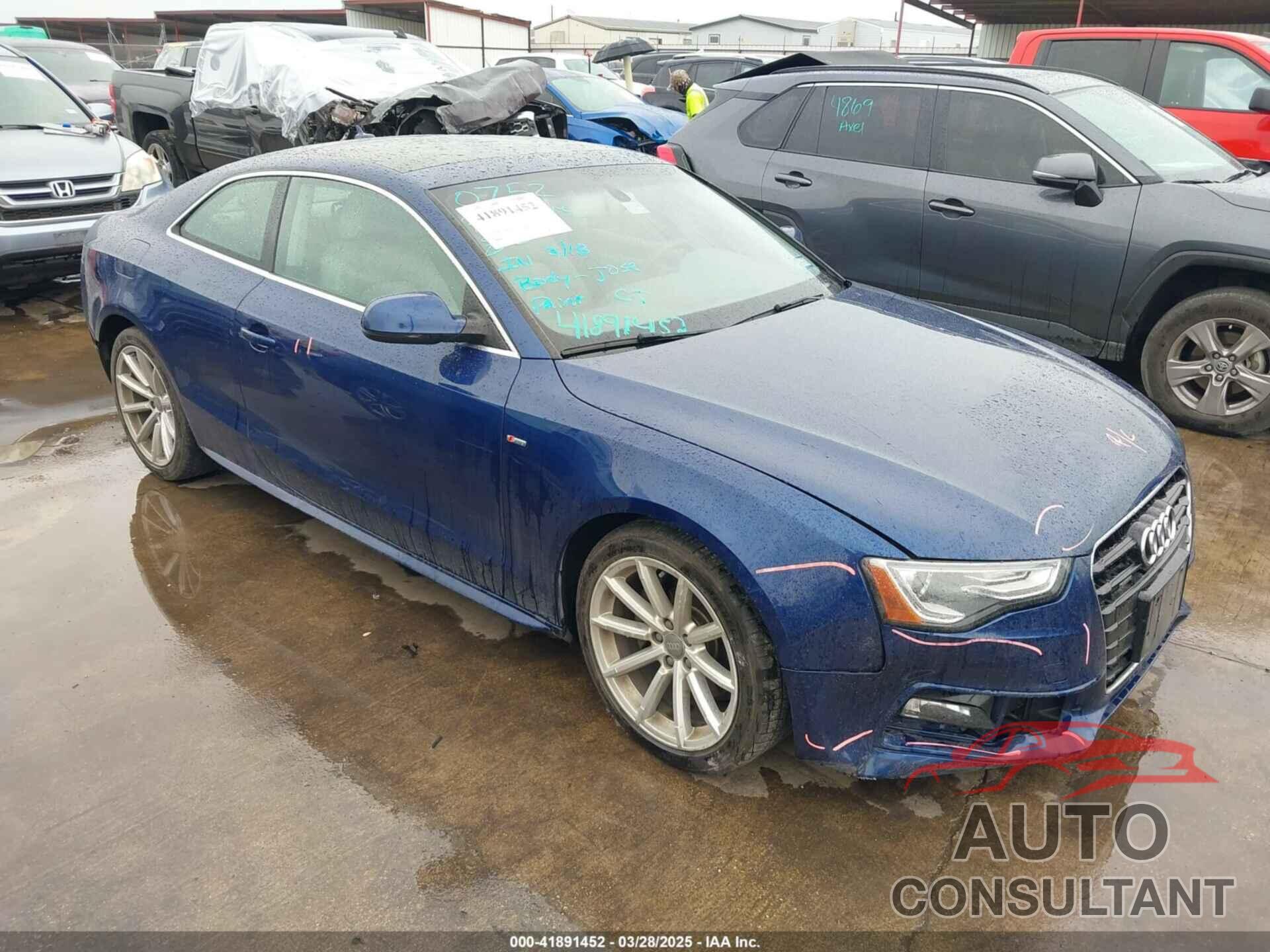 AUDI A5 2016 - WAUM2AFR4GA027923