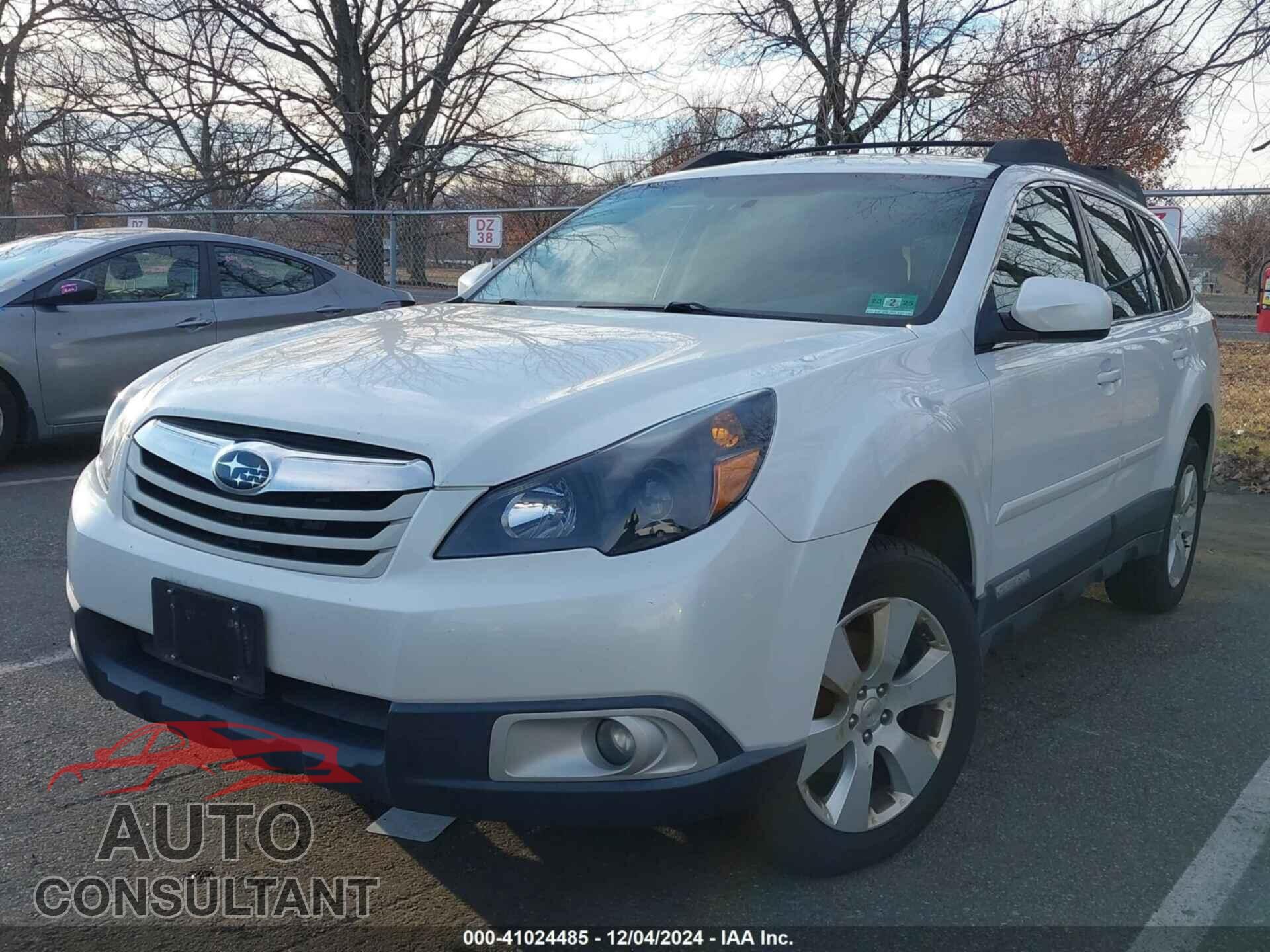 SUBARU OUTBACK 2012 - 4S4BRBHC7C3240329
