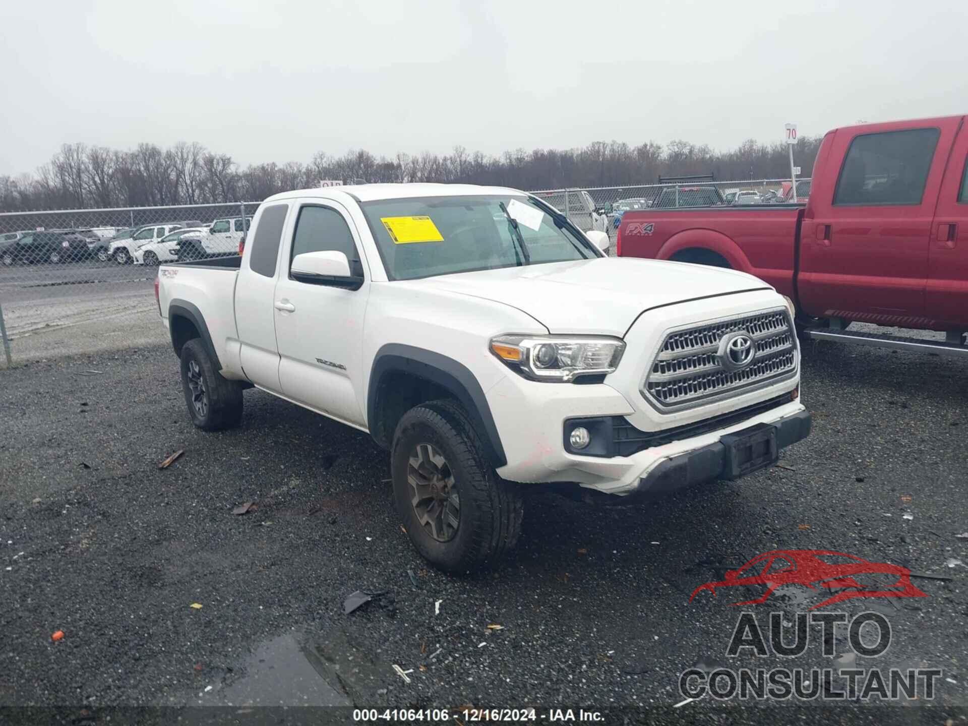 TOYOTA TACOMA 2017 - 5TFSZ5AN8HX056311