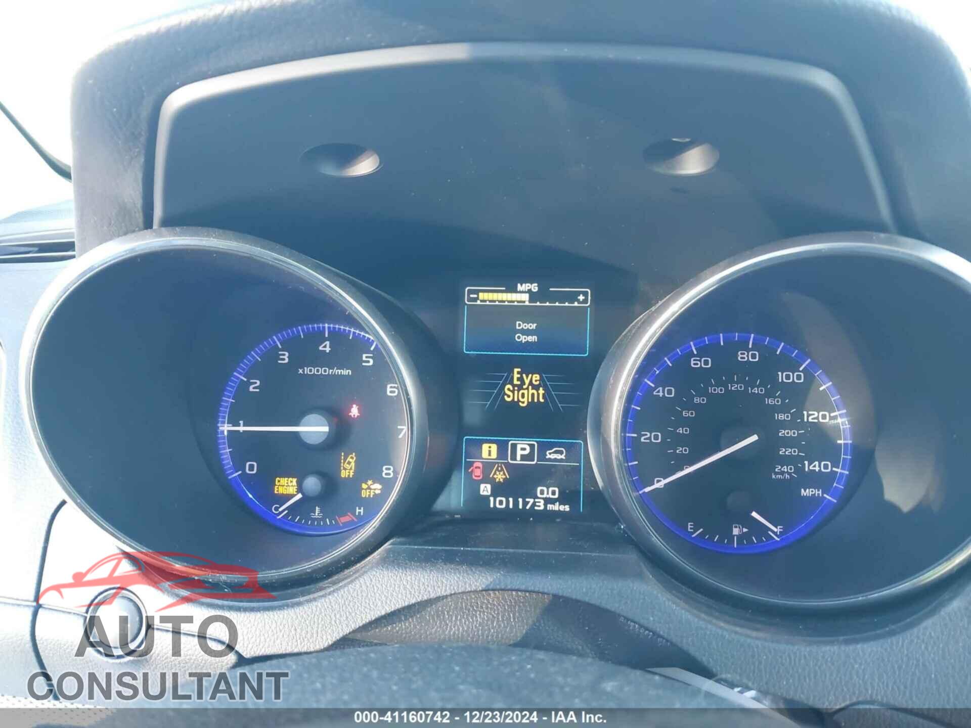 SUBARU OUTBACK 2017 - 4S4BSAFC1H3364220