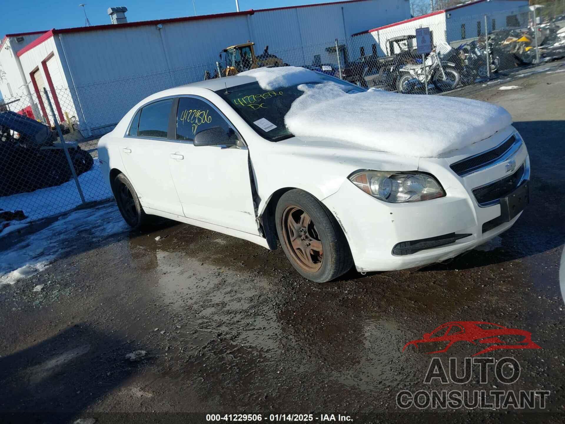 CHEVROLET MALIBU 2012 - 1G1ZA5EU9CF202200