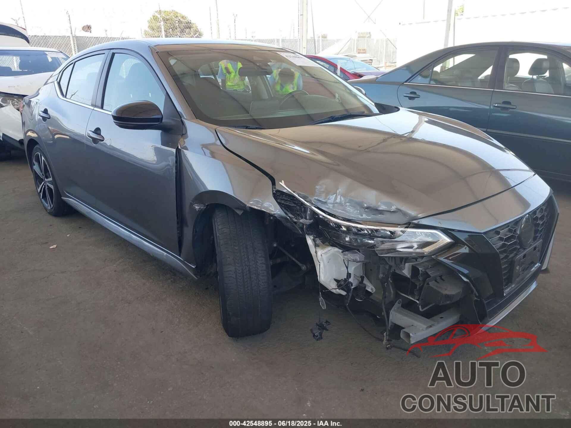 NISSAN SENTRA 2022 - 3N1AB8DV1NY216927