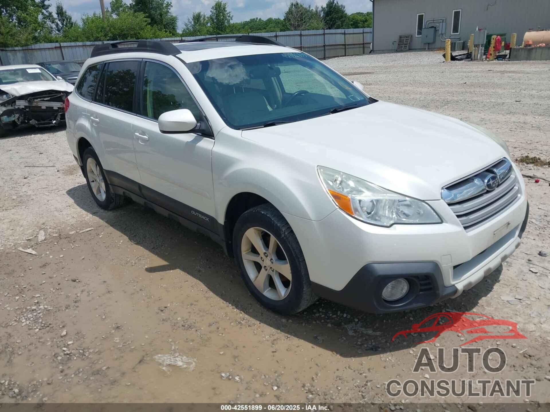 SUBARU OUTBACK 2013 - 4S4BRCLC7D3317831