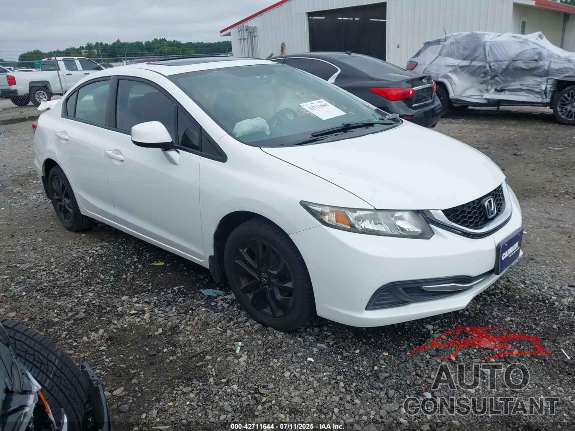 HONDA CIVIC 2013 - 2HGFB2F80DH535913