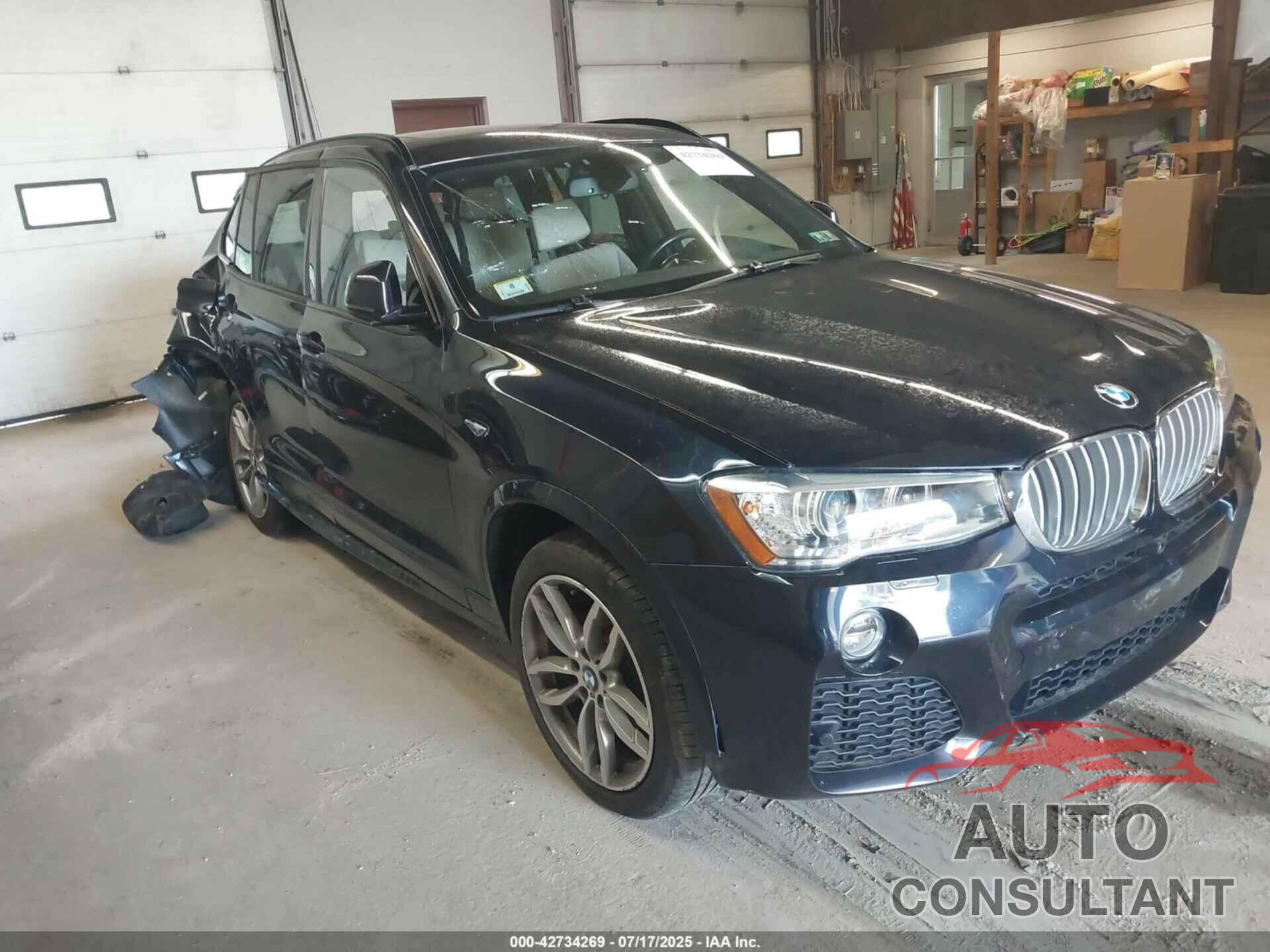 BMW X3 2017 - 5UXWX9C33H0W70684