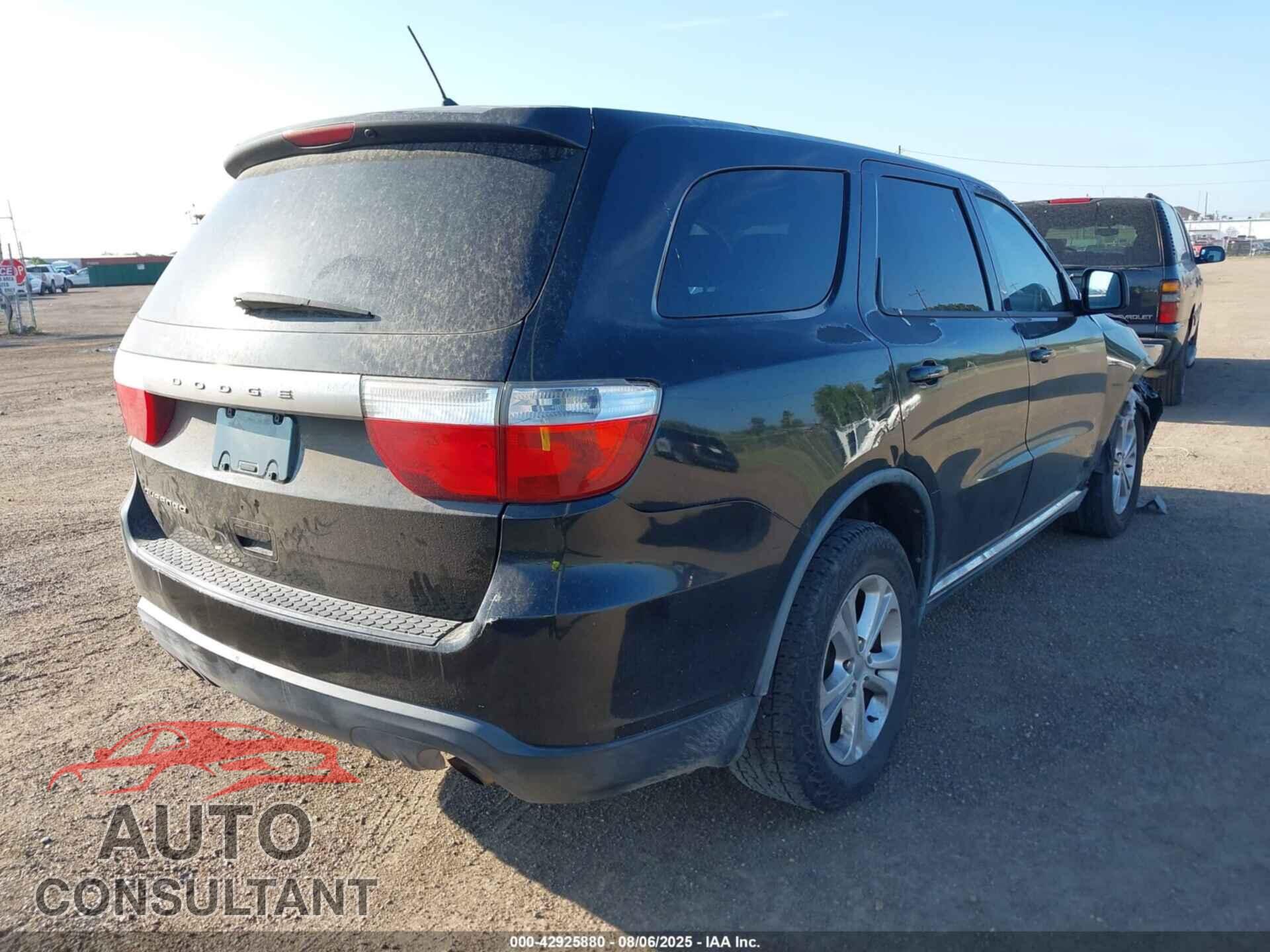 DODGE DURANGO 2011 - 1D4RD2GG4BC630201