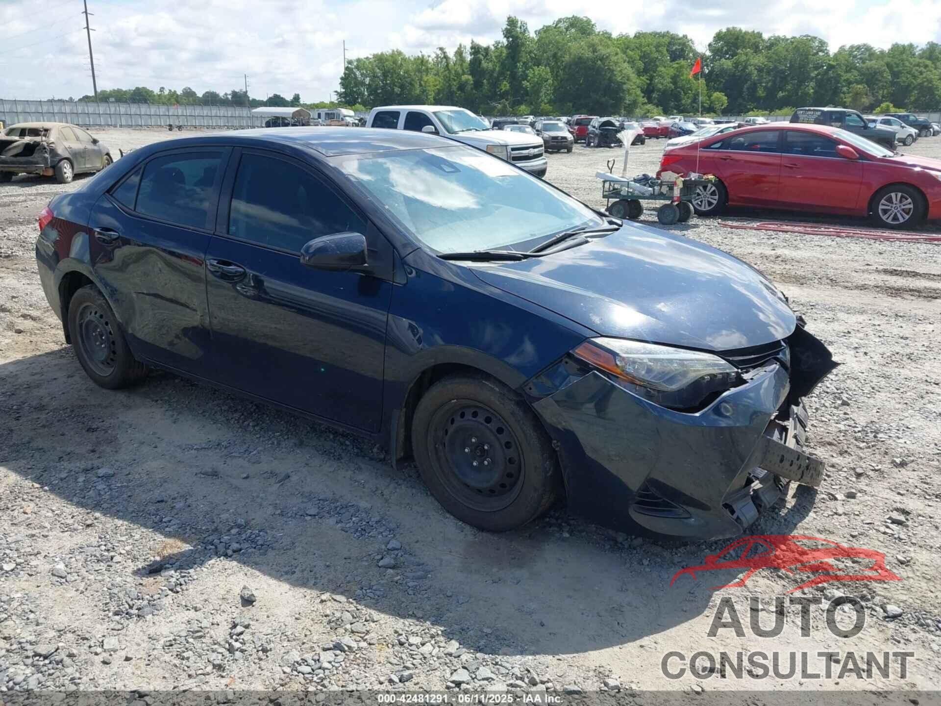 TOYOTA COROLLA 2017 - 2T1BURHEXHC822212