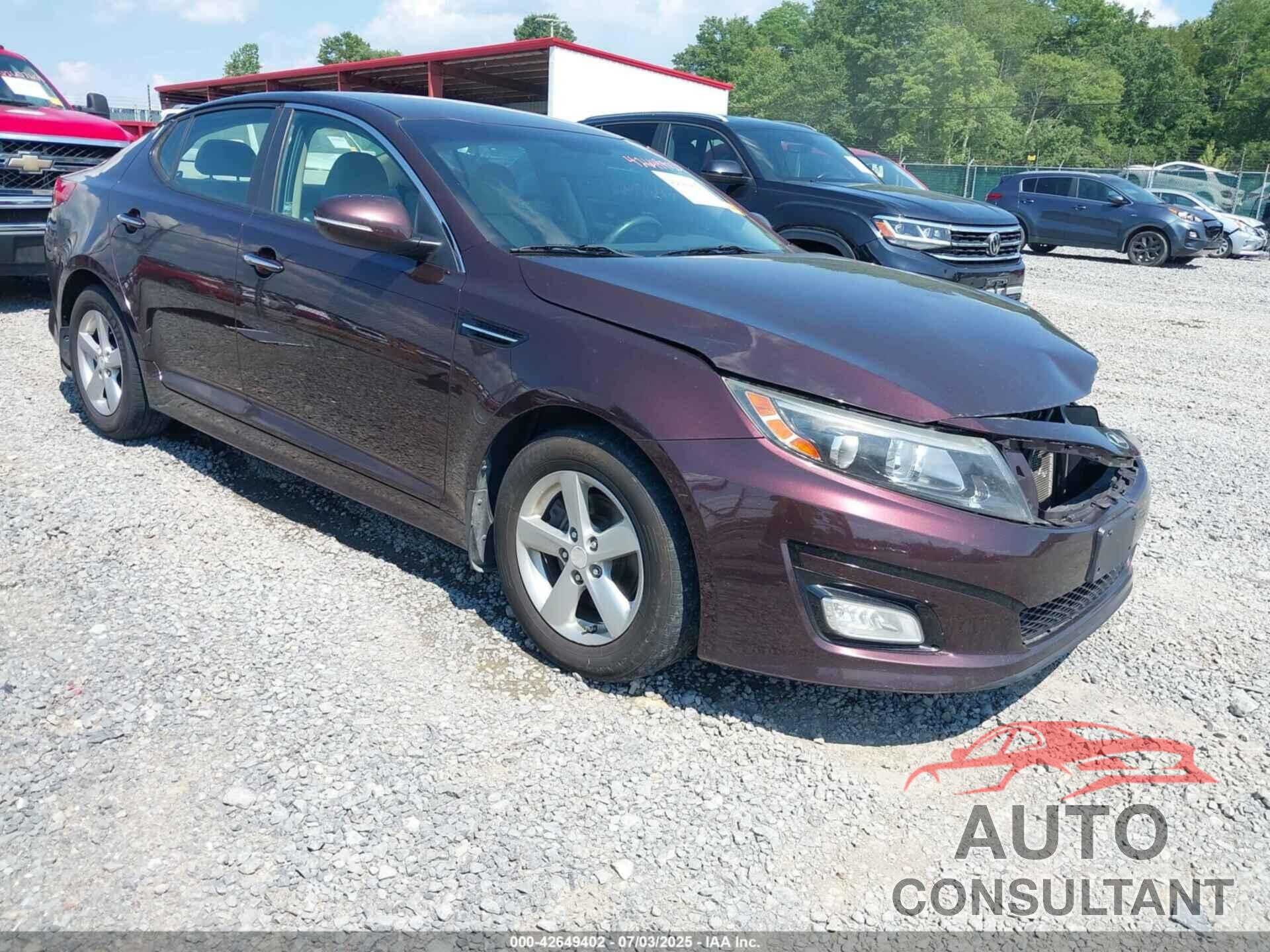 KIA OPTIMA 2015 - 5XXGM4A70FG404798