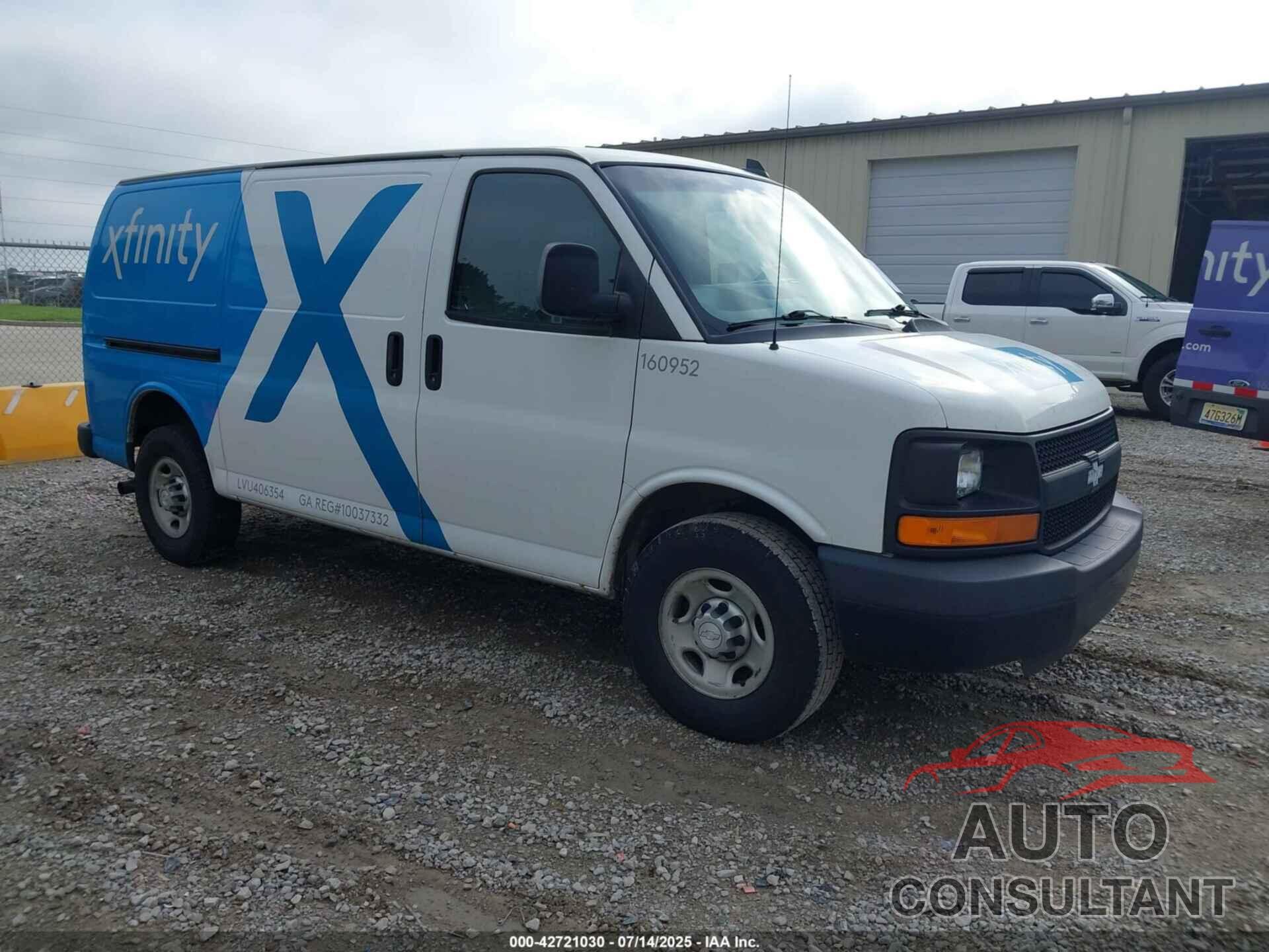 CHEVROLET EXPRESS 2500 2016 - 1GCWGAFFXG1338551