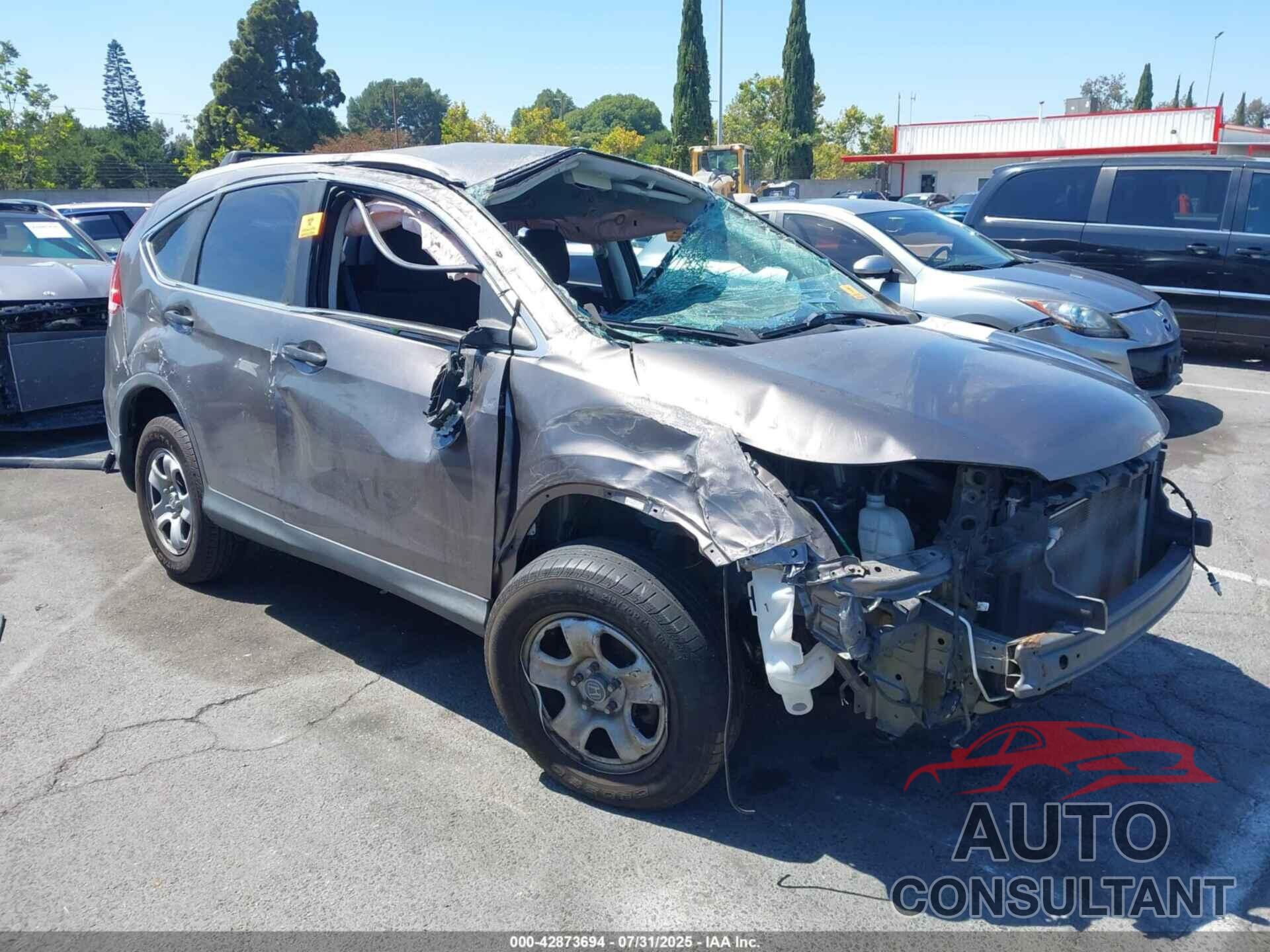 HONDA CR-V 2012 - 5J6RM4H34CL031847