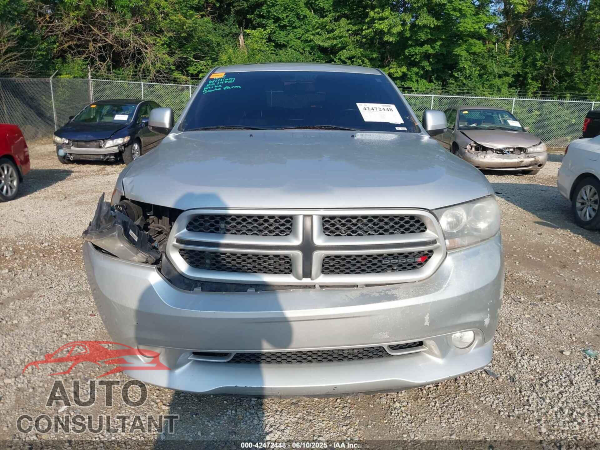DODGE DURANGO 2012 - 1C4SDJCT3CC308629