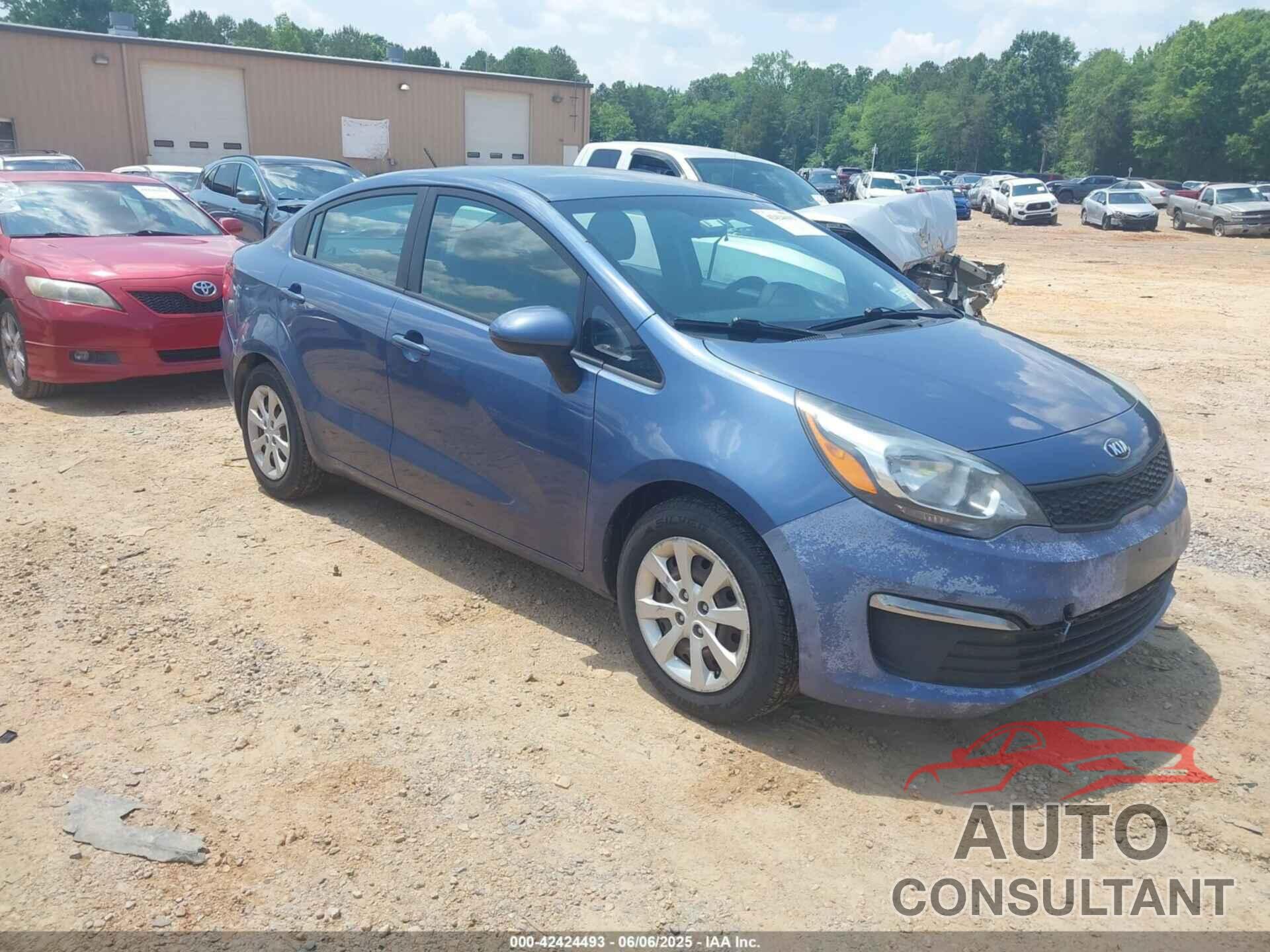 KIA RIO 2016 - KNADM4A39G6563512