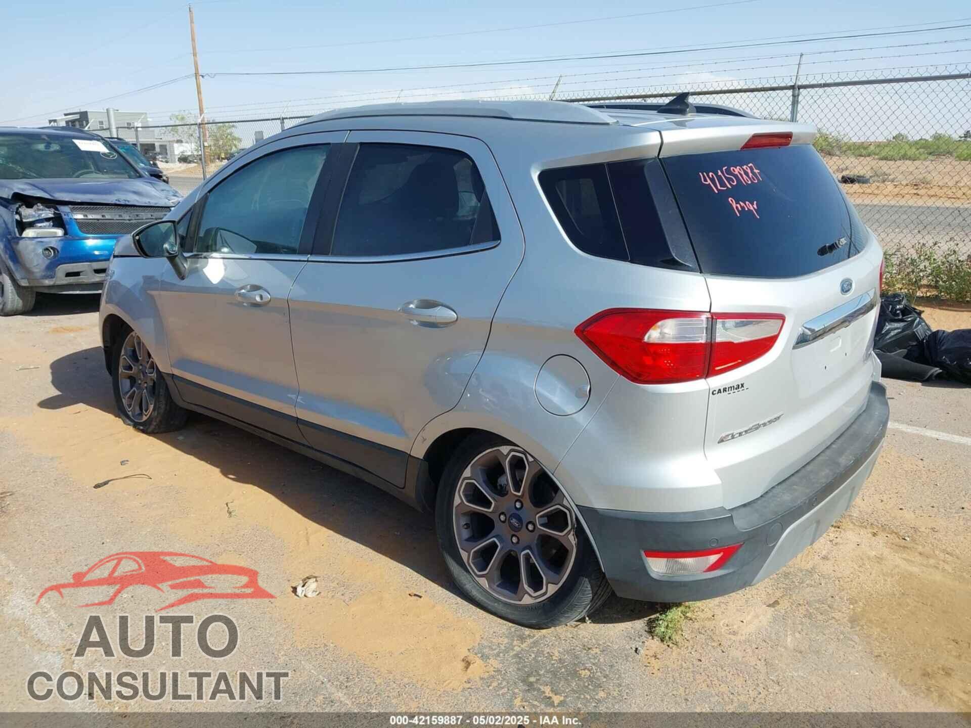 FORD ECOSPORT 2020 - MAJ6S3KLXLC323817