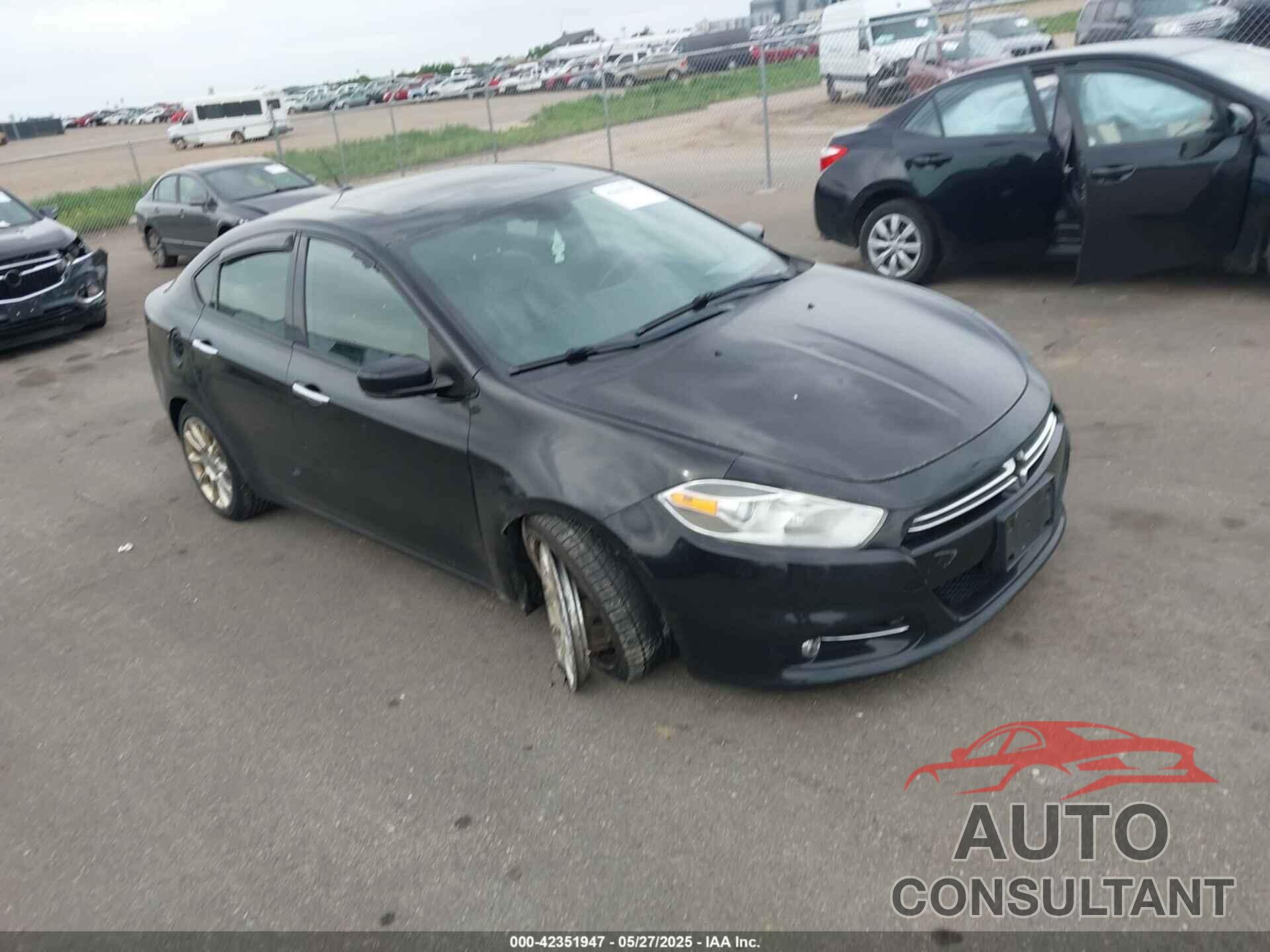 DODGE DART 2013 - 1C3CDFCAXDD233623