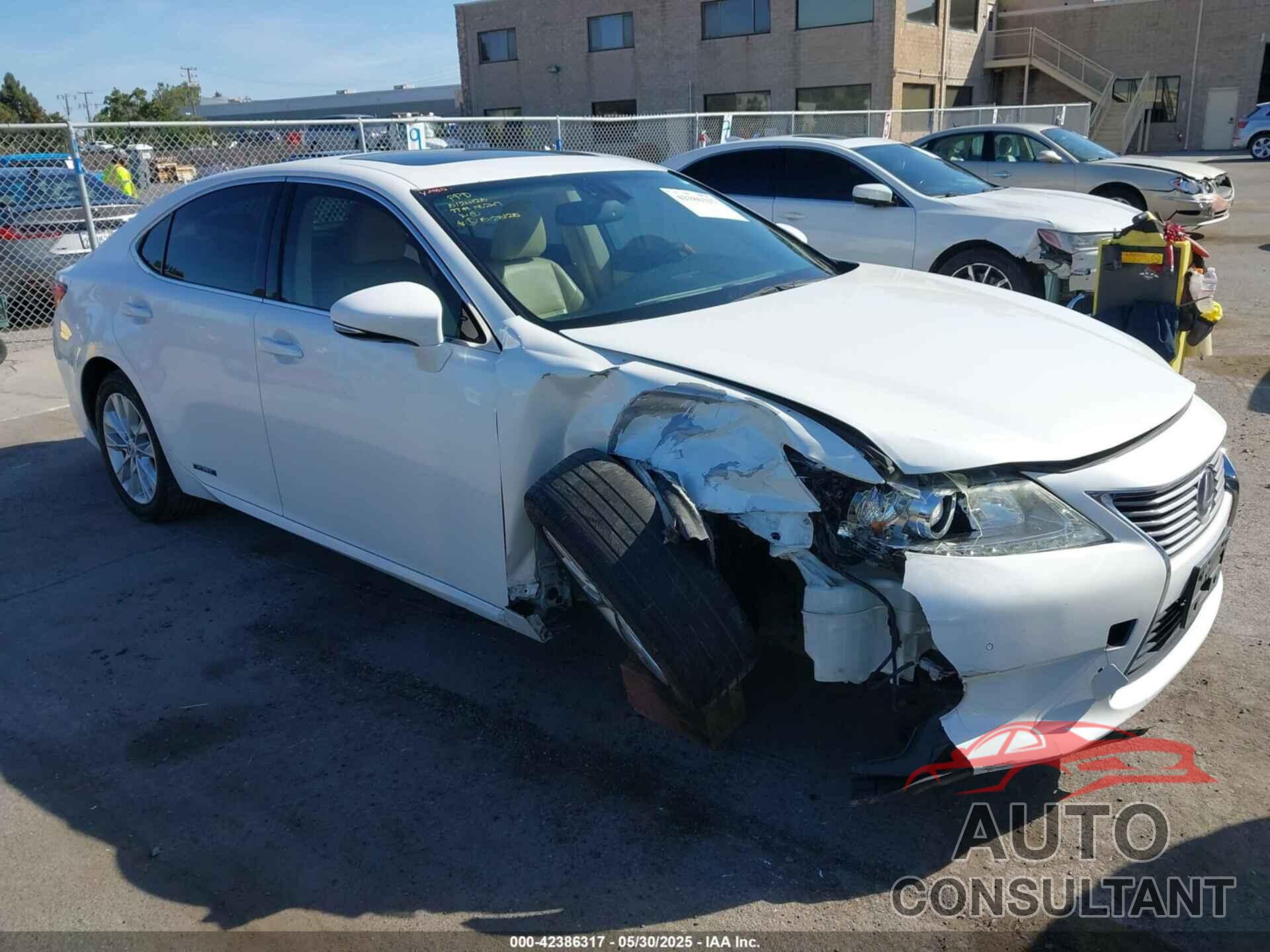LEXUS ES 300H 2015 - JTHBW1GG9F2085576