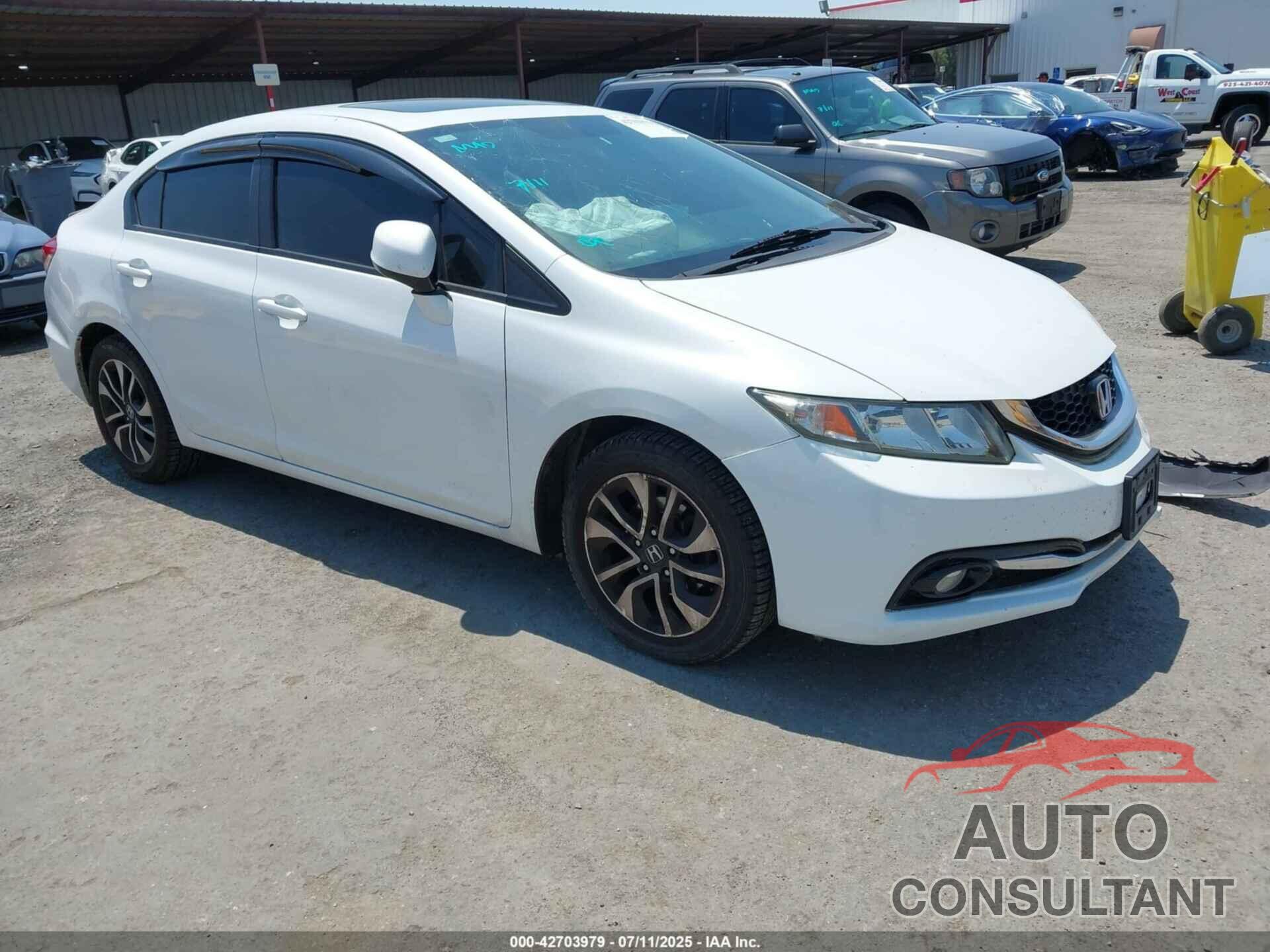HONDA CIVIC 2013 - 19XFB2F91DE271135