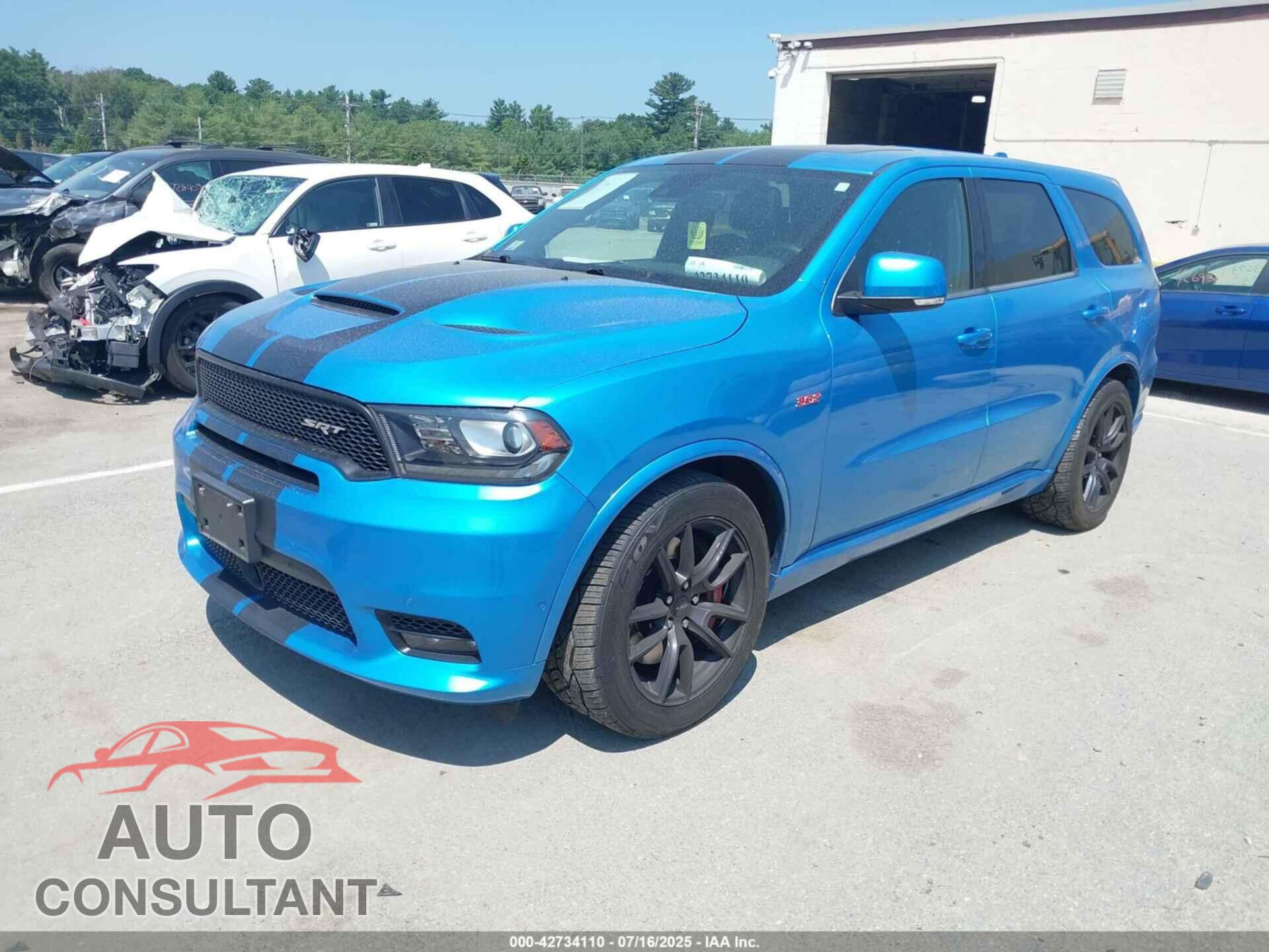 DODGE DURANGO 2018 - 1C4SDJGJ3JC416058