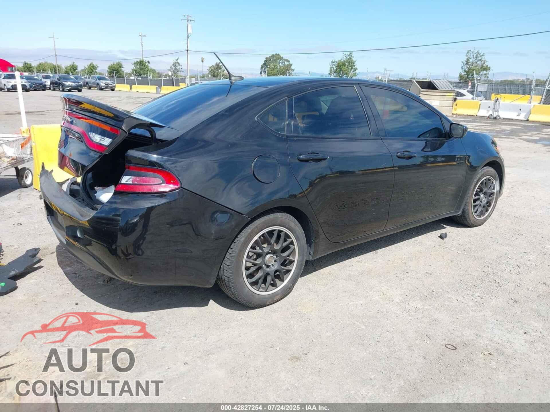 DODGE DART 2015 - 1C3CDFAA9FD415545