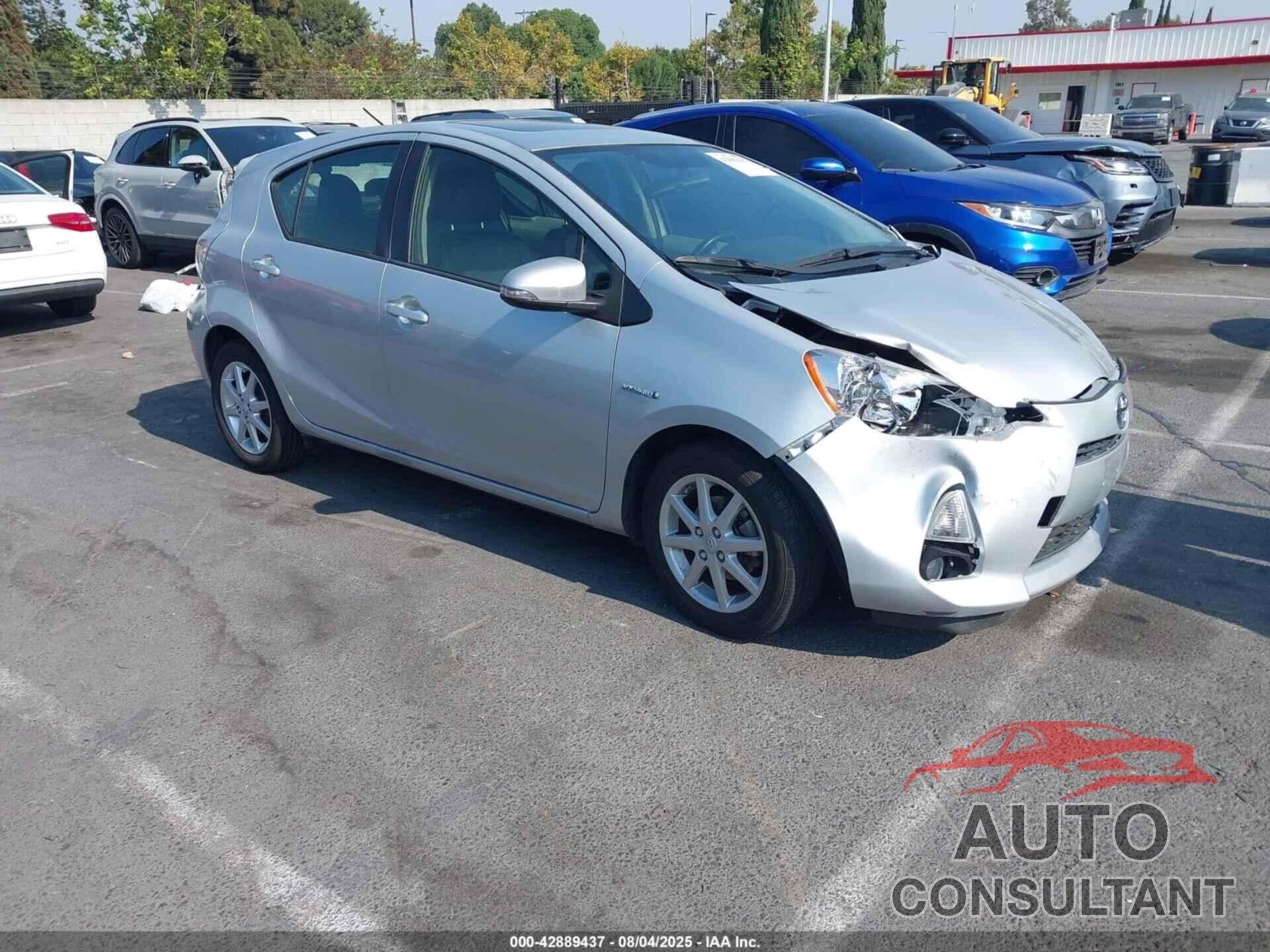TOYOTA PRIUS C 2012 - JTDKDTB3XC1006781