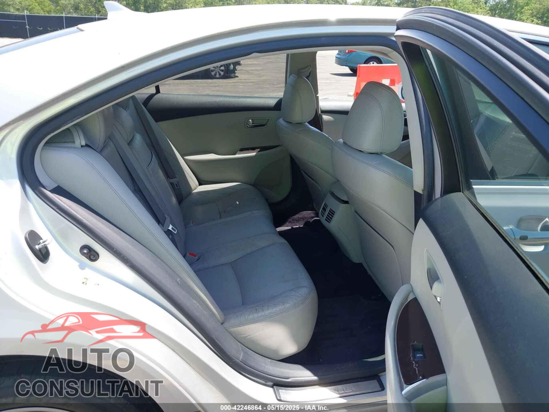 LEXUS ES 350 2012 - JTHBK1EGXC2511513