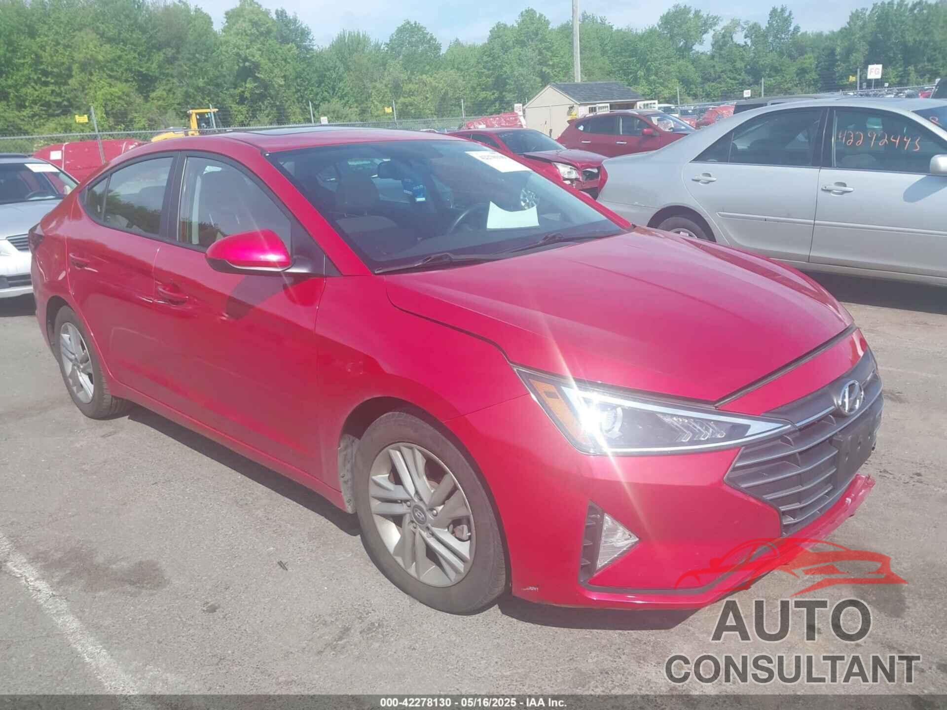 HYUNDAI ELANTRA 2020 - 5NPD84LF1LH598043