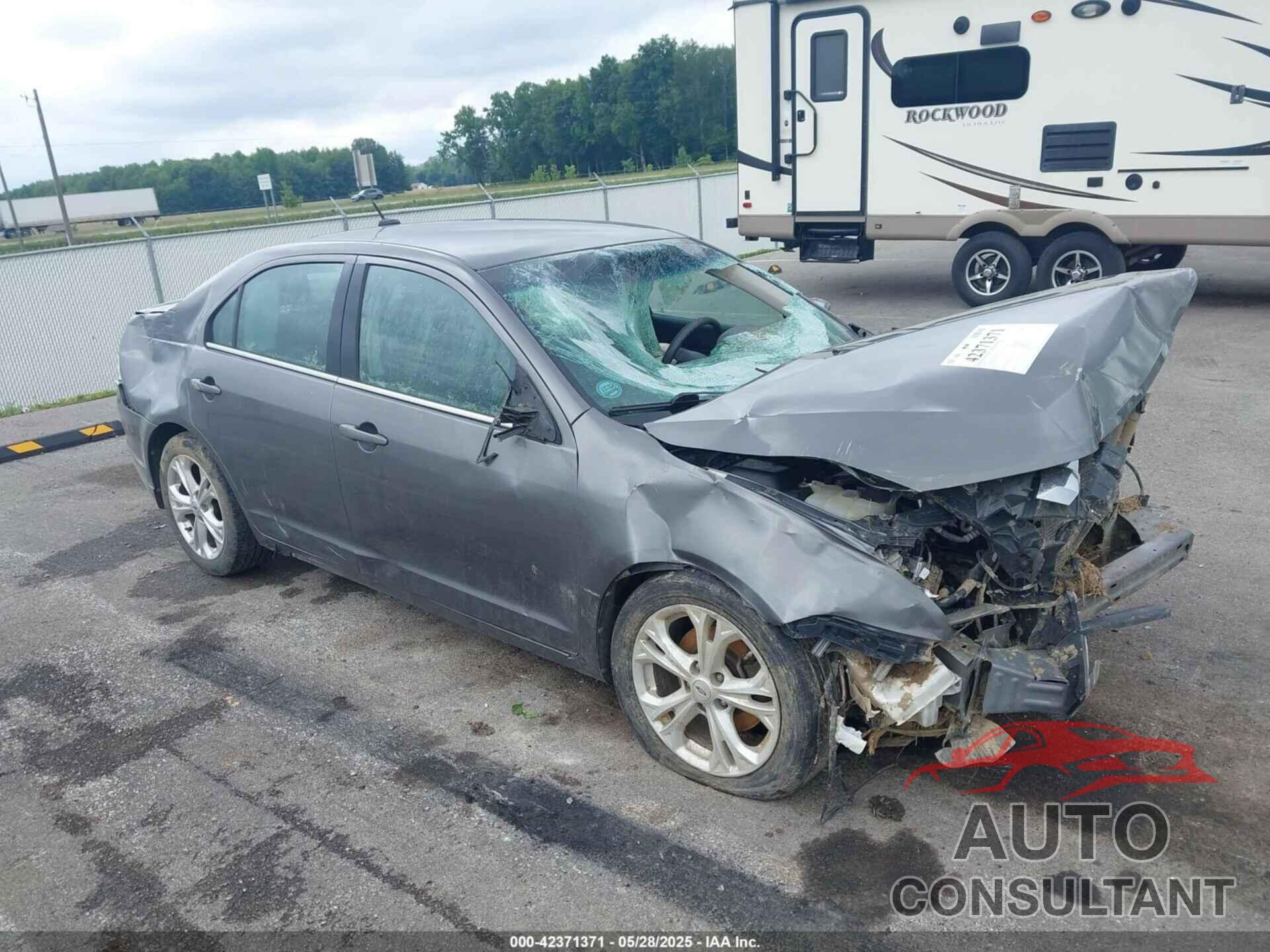 FORD FUSION 2012 - 3FAHP0HA8CR392716