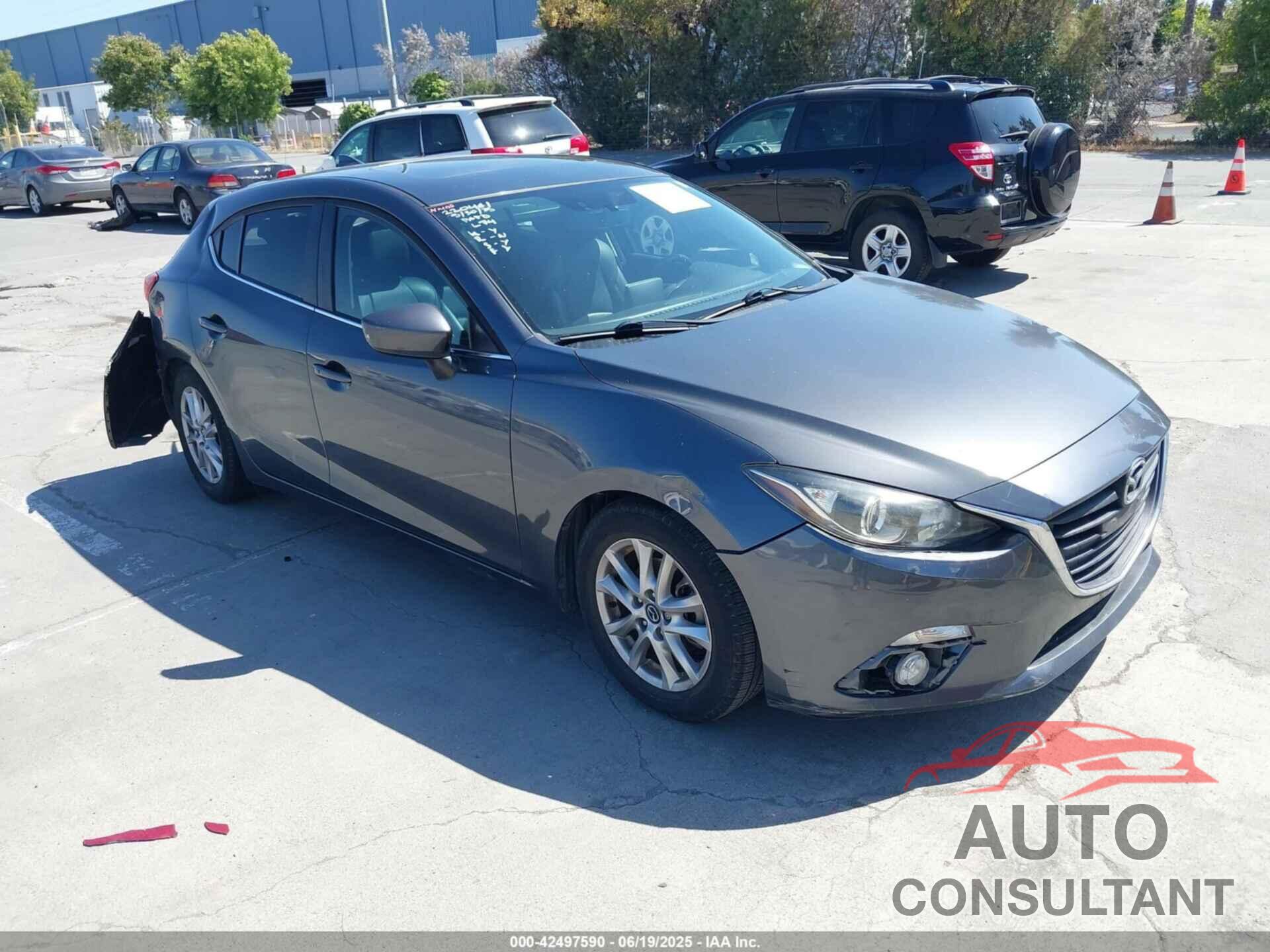 MAZDA MAZDA3 2016 - JM1BM1N7XG1308354