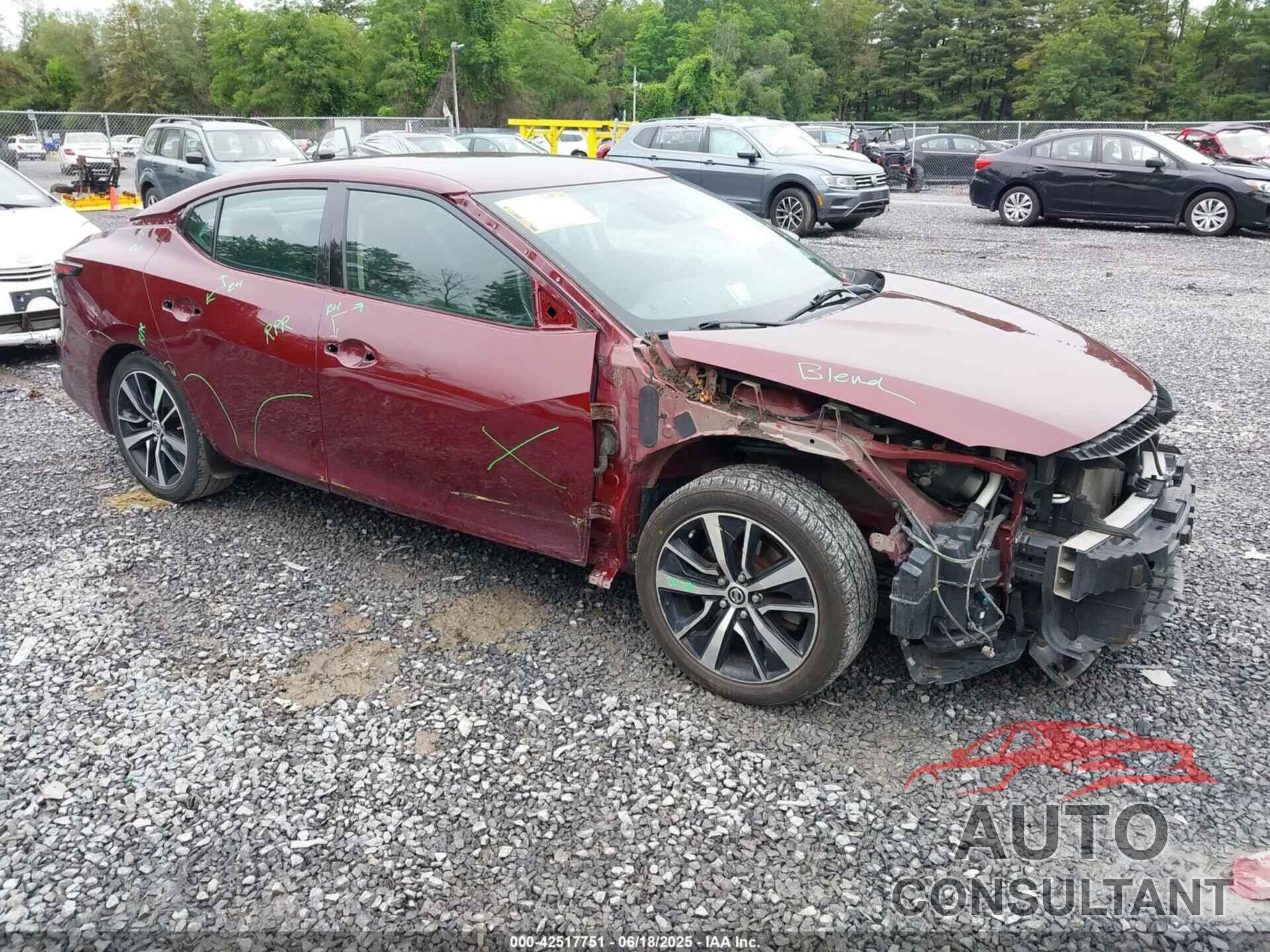 NISSAN MAXIMA 2021 - 1N4AA6CV4MC503844
