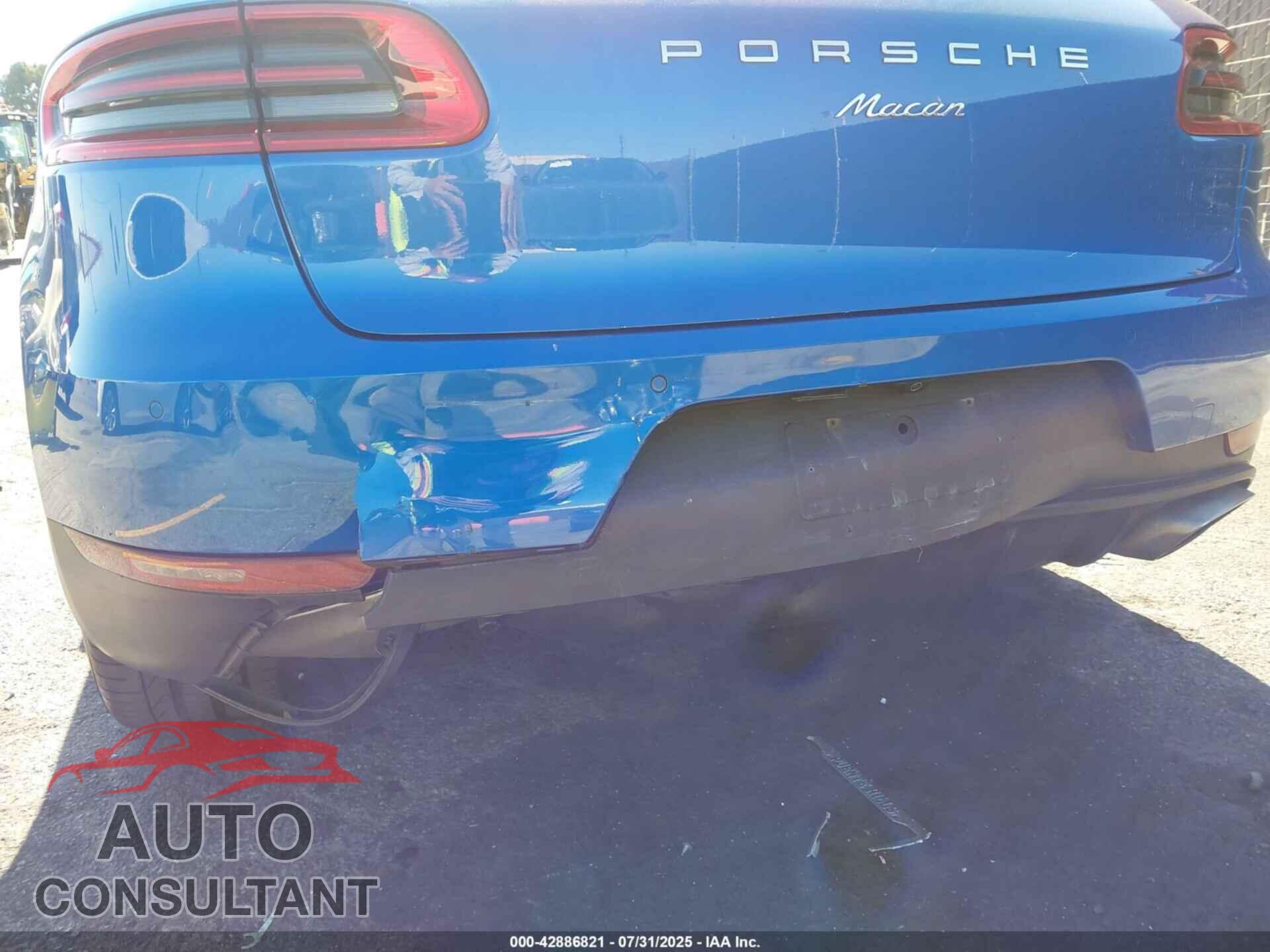 PORSCHE MACAN 2017 - WP1AA2A58HLB07314