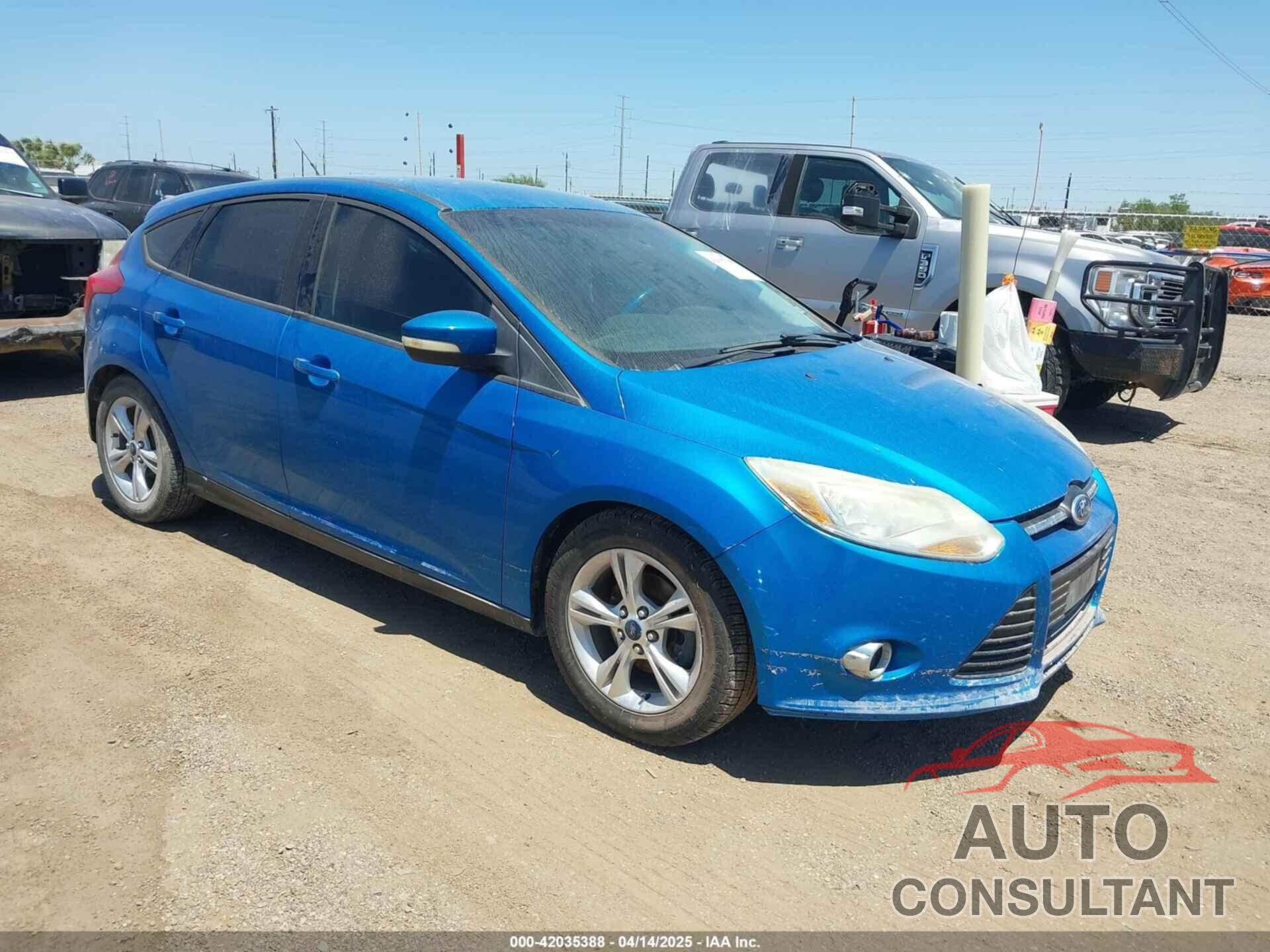 FORD FOCUS 2013 - 1FADP3K22DL189516