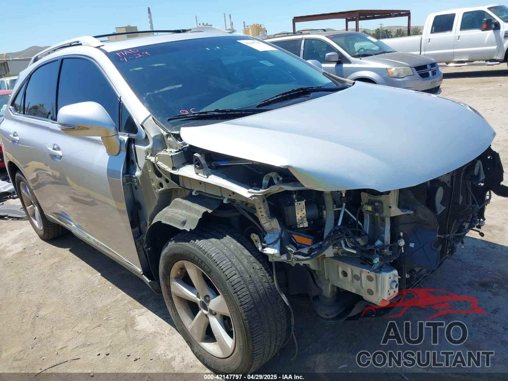 LEXUS RX 350 2014 - 2T2BK1BAXEC236470