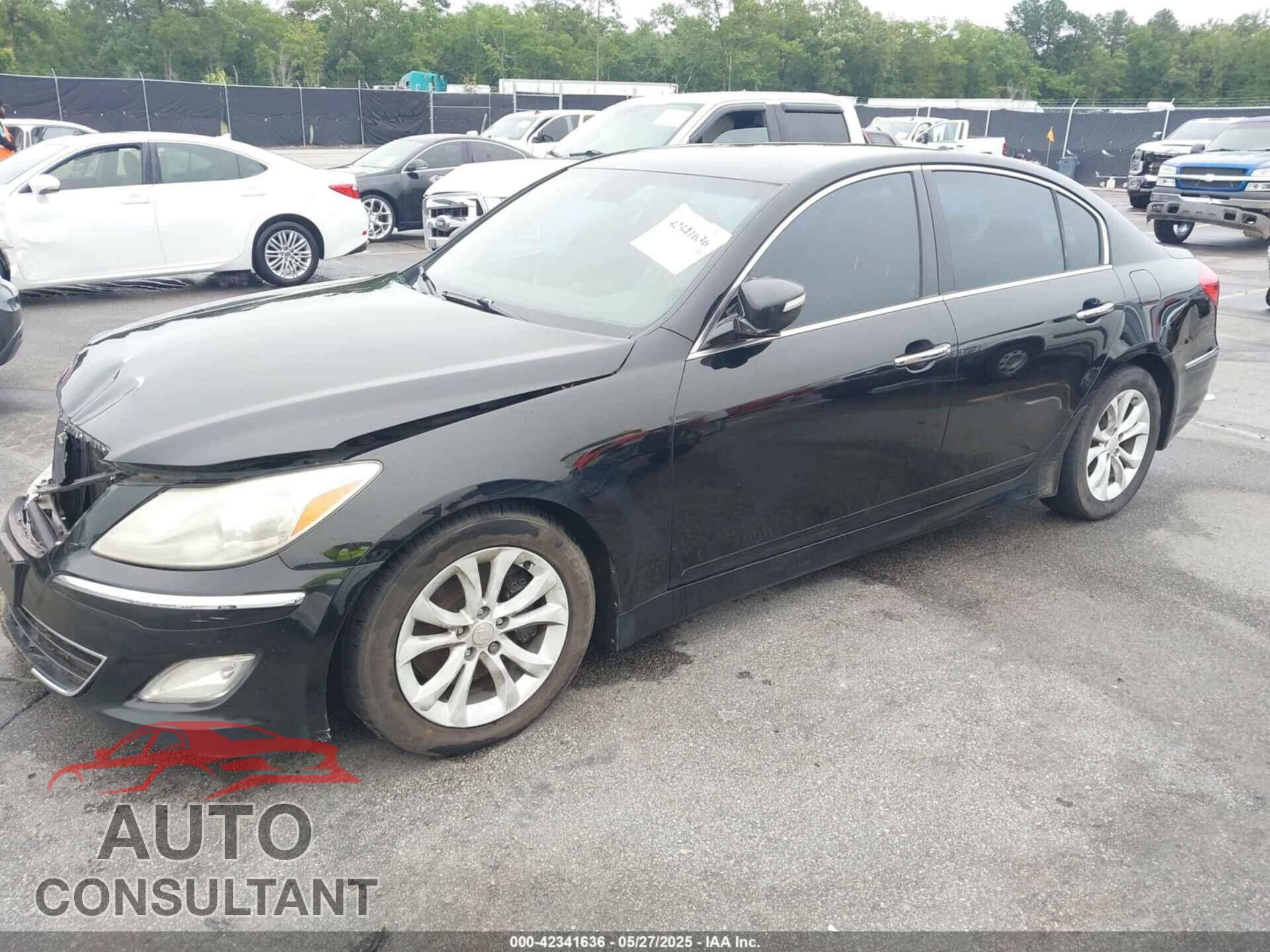 HYUNDAI GENESIS 2013 - KMHGC4DD8DU256567