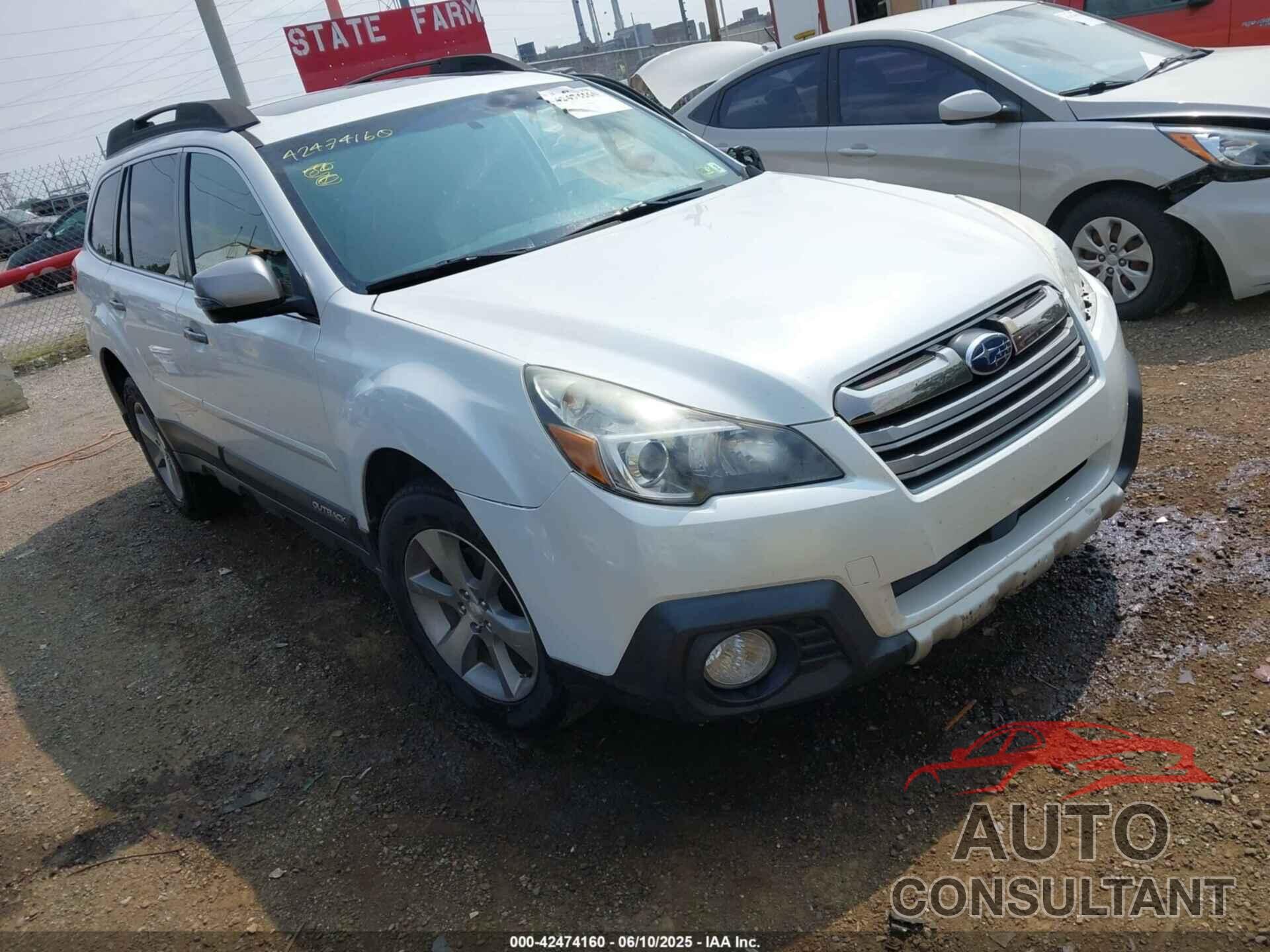SUBARU OUTBACK 2013 - 4S4BRCSC0D3291123