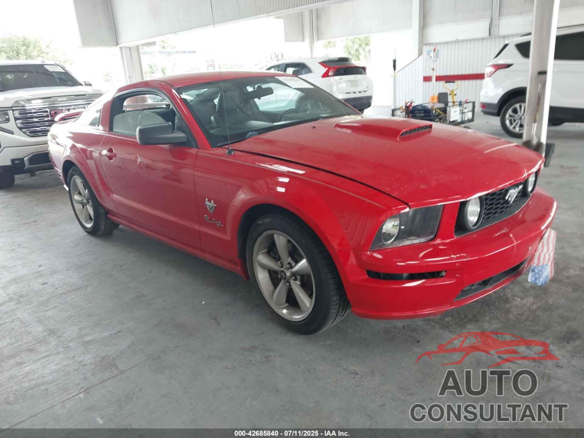 FORD MUSTANG 2009 - 1ZVHT82H895117740